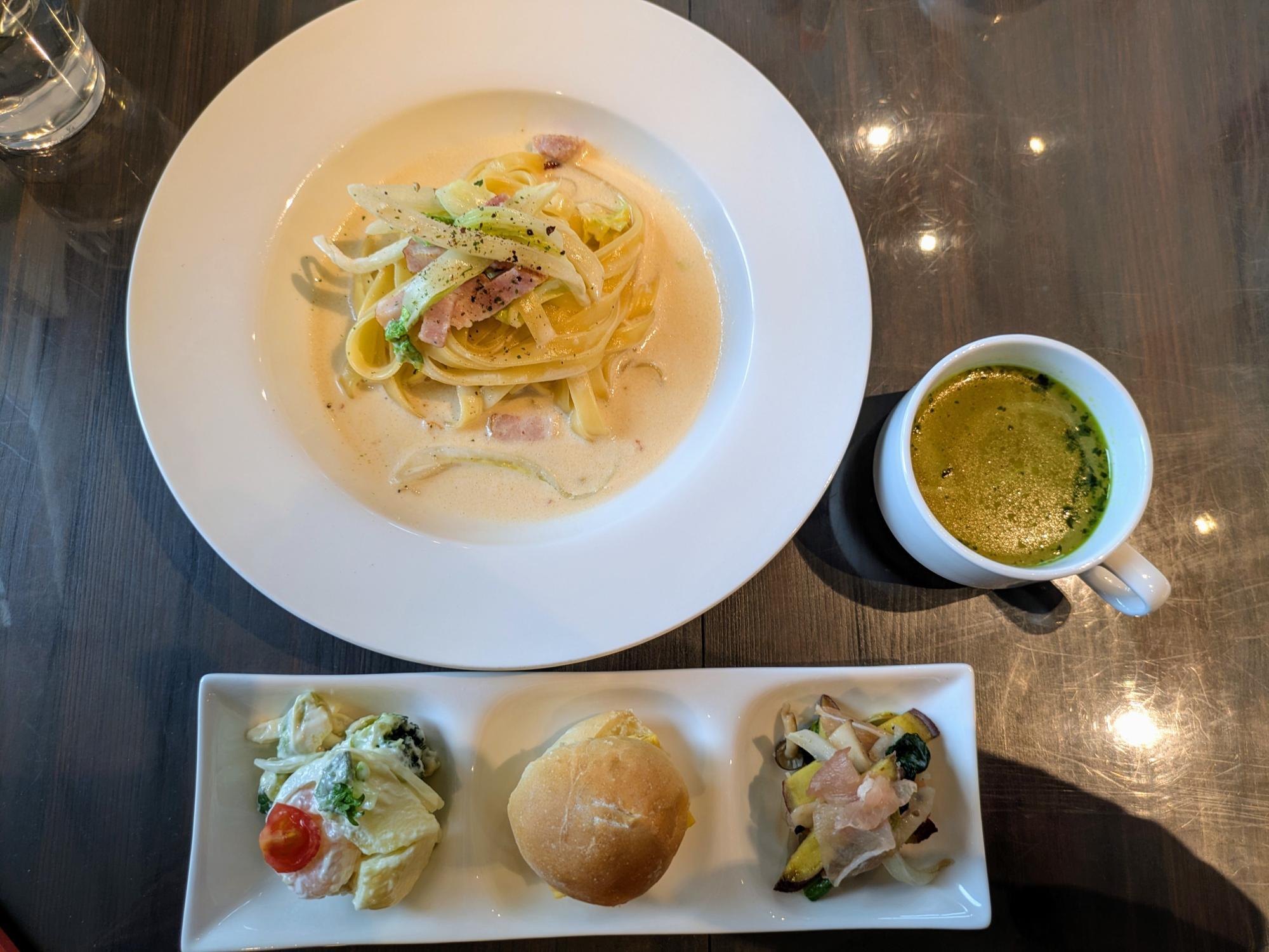 パスタも揃いました