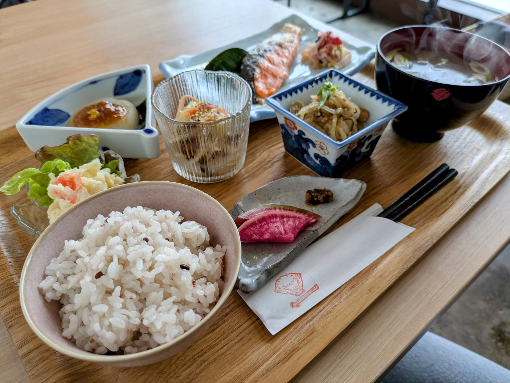 副菜の多さに感動