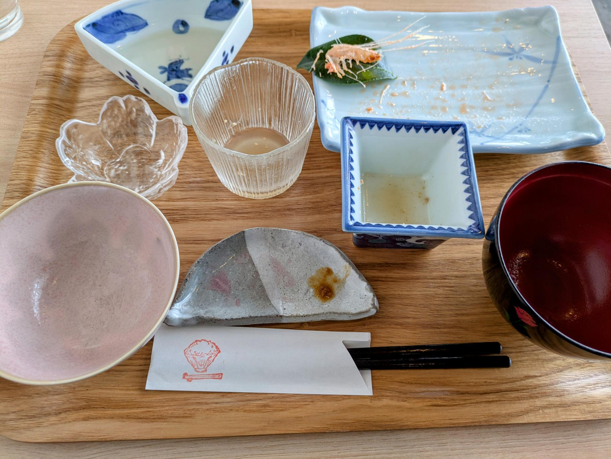 お手本の様な完食(笑)