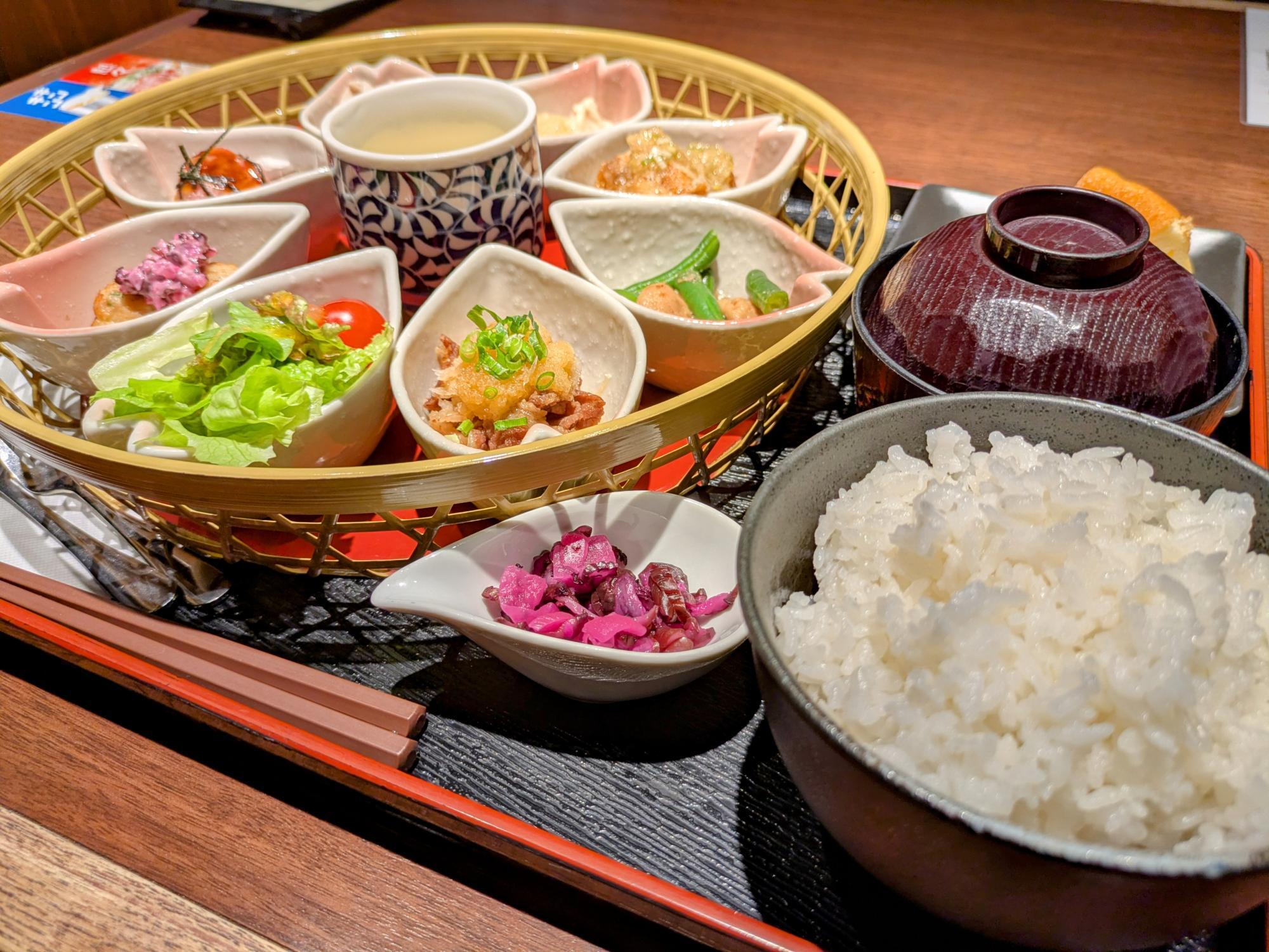 ご飯は多めにしました(笑)
