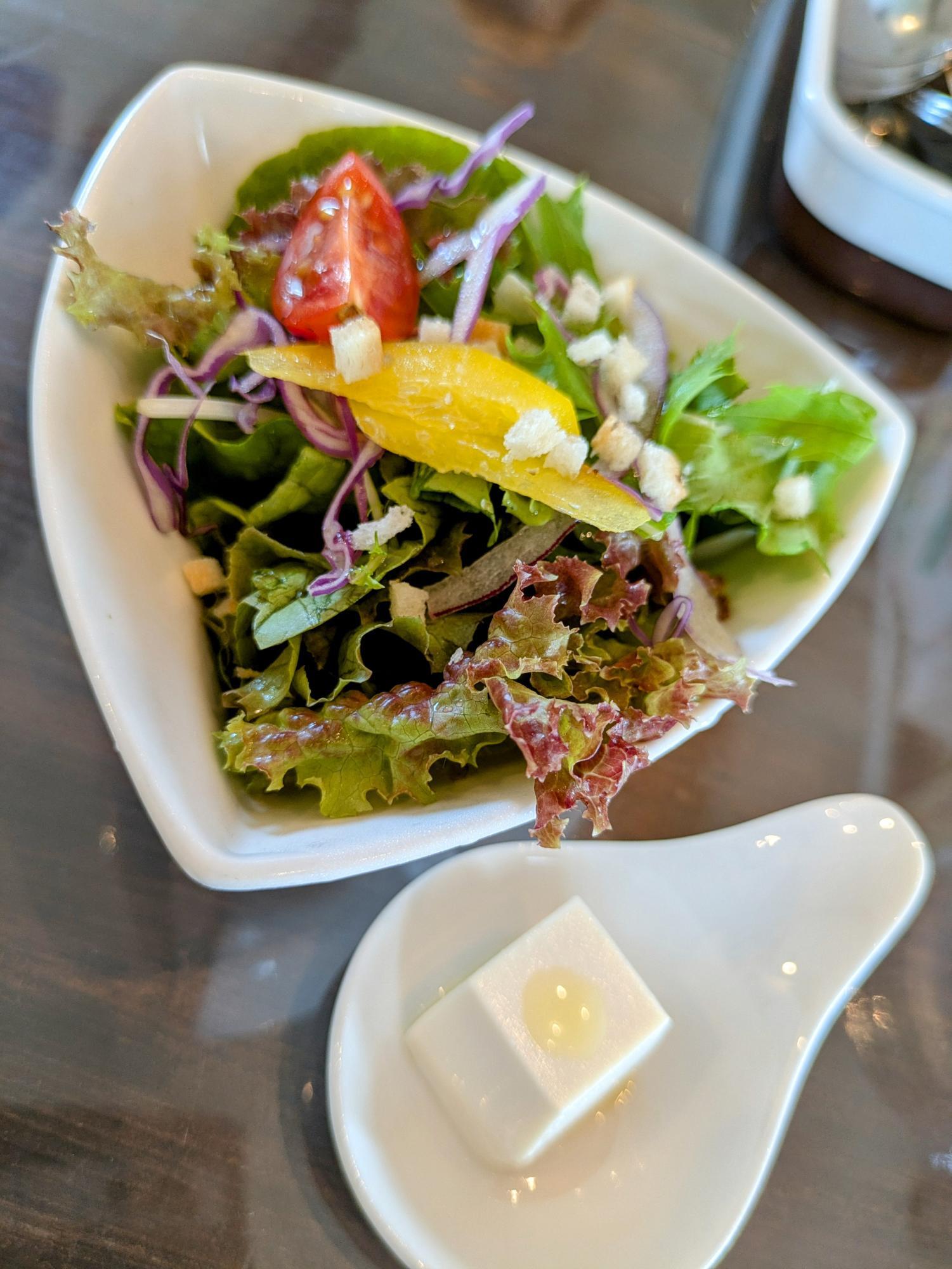 お豆腐のお通し