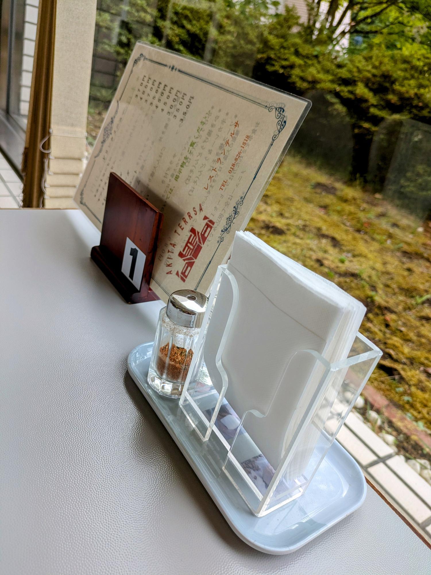 窓から見える景色も良い