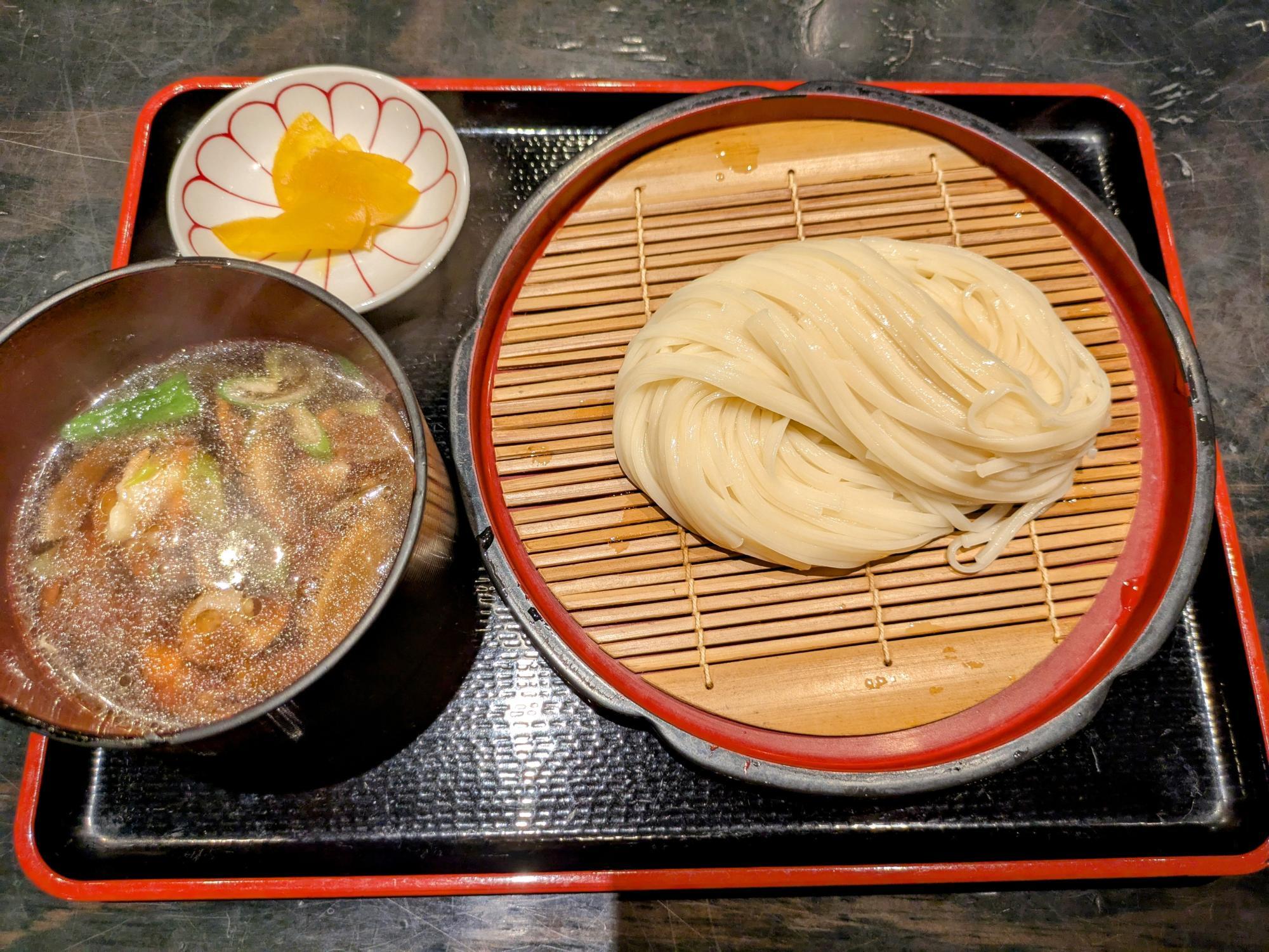 比内地鶏つけ麺