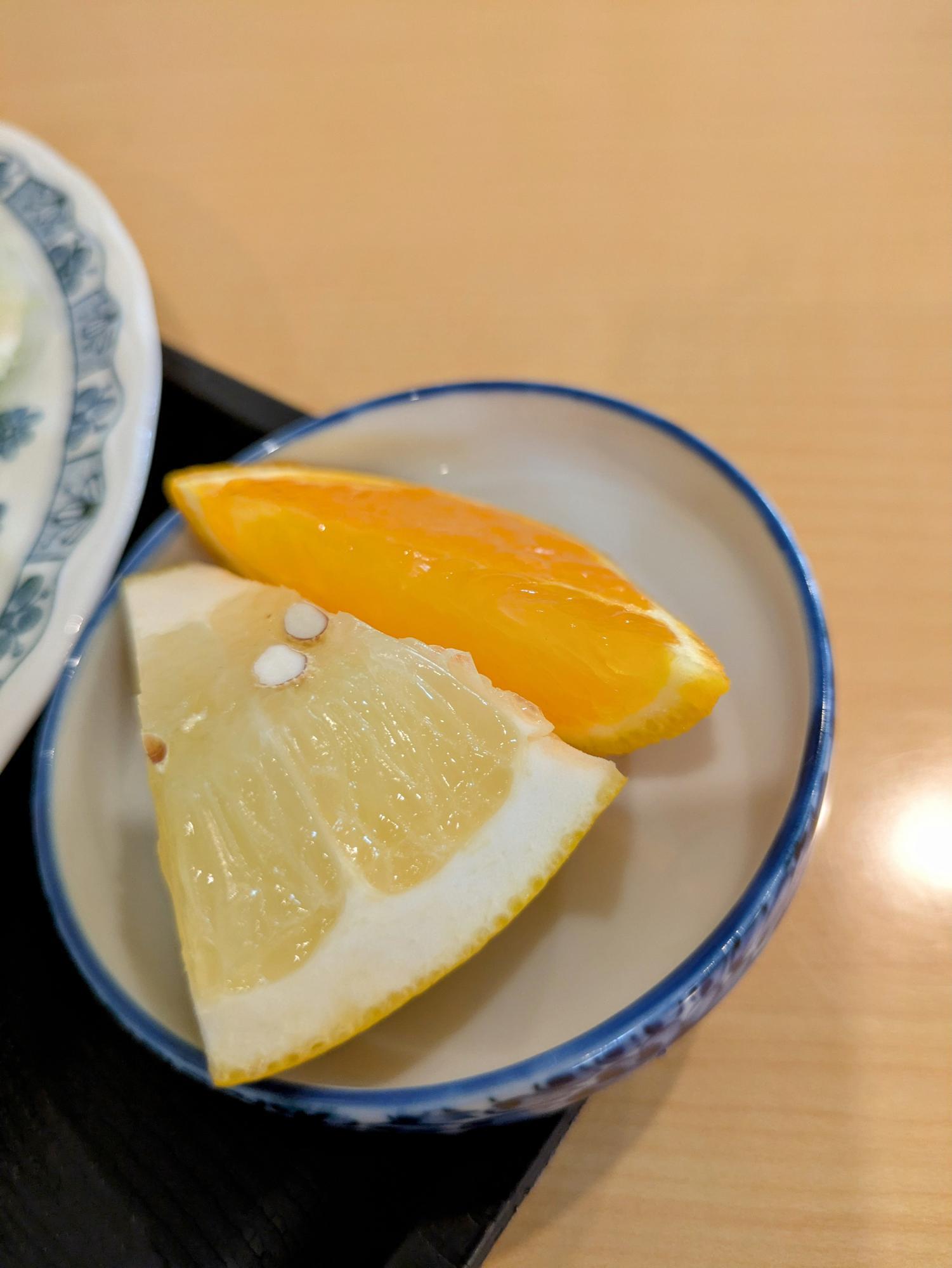 デザート付き