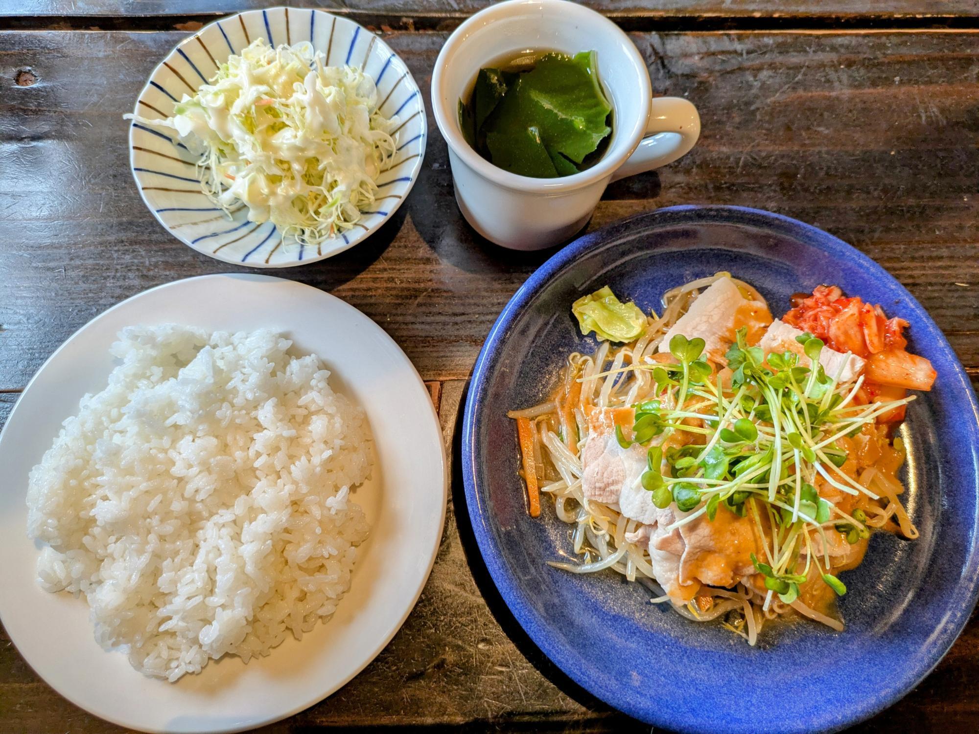 Aランチです