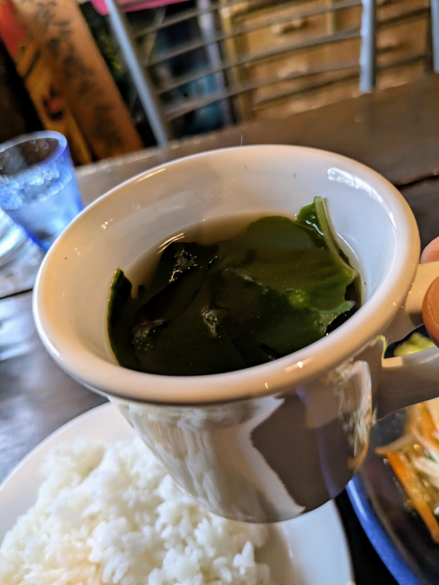 具だくさんのスープ