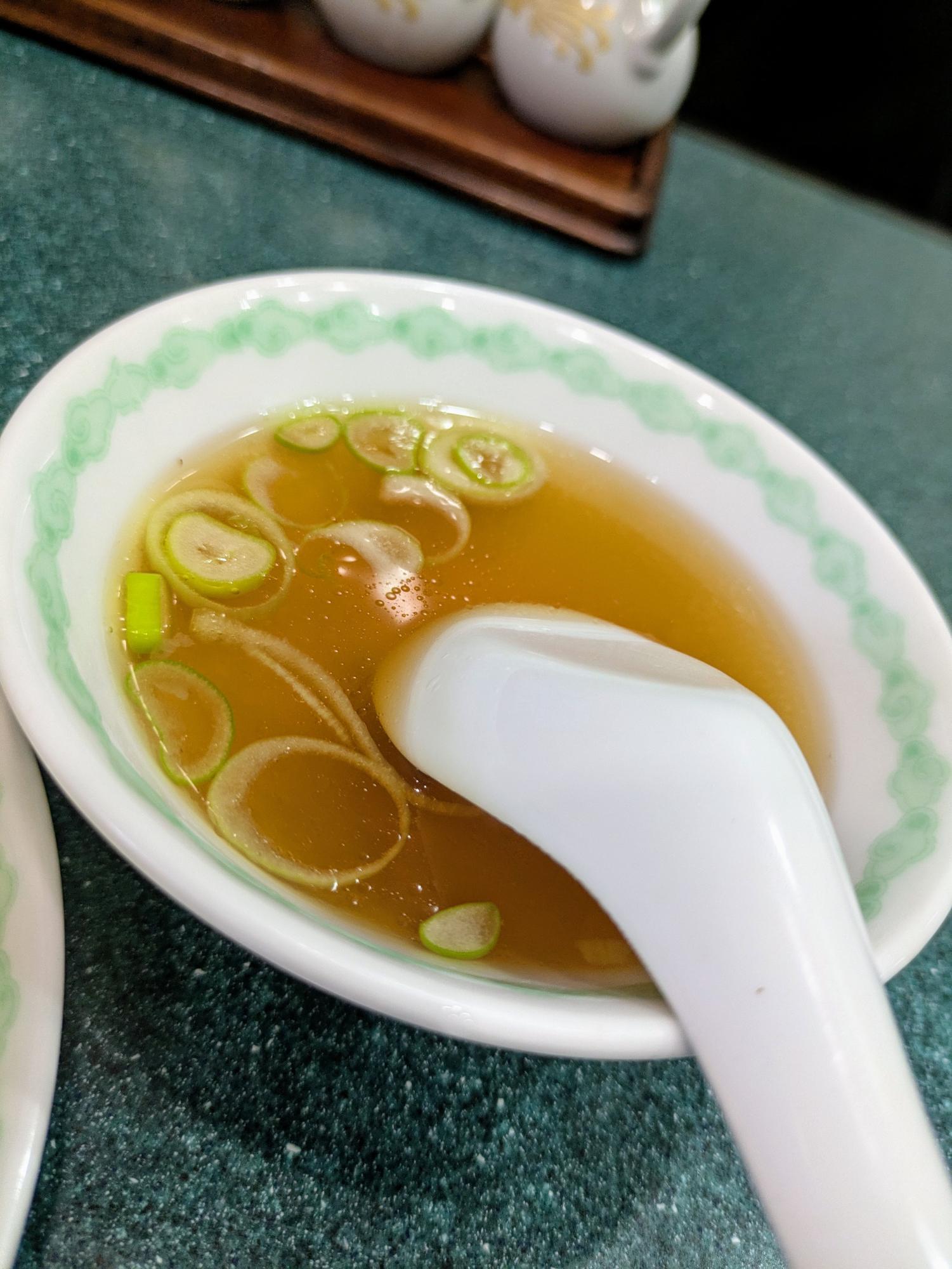 スープも美味しかった