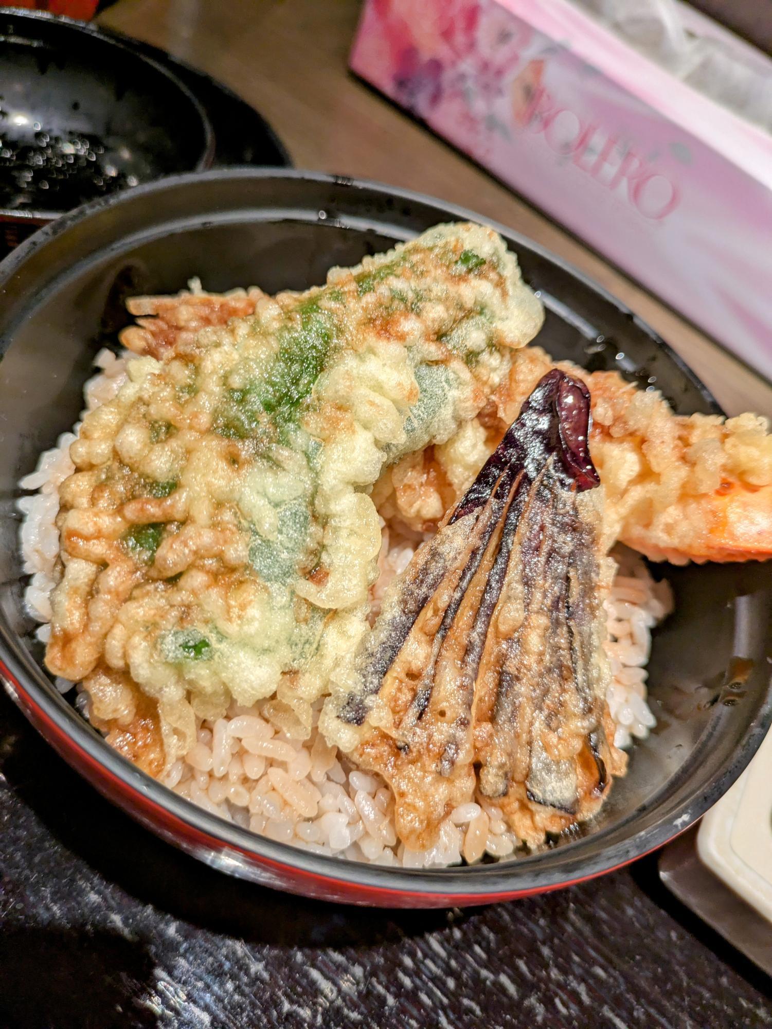 間違いない天丼