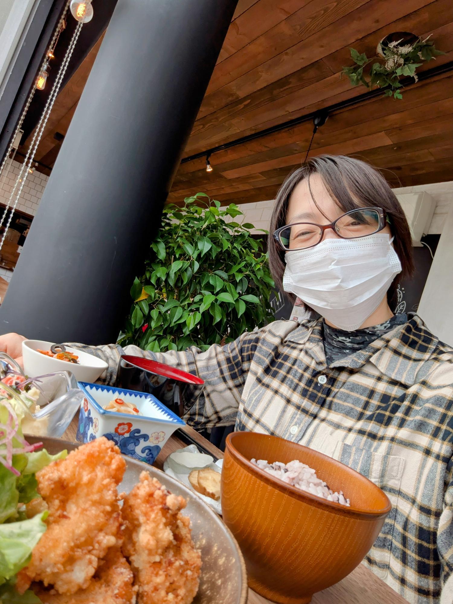 満面の笑みのらっしー