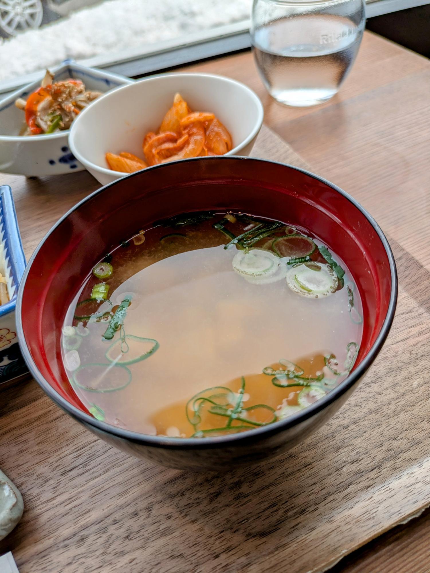味噌汁も好き