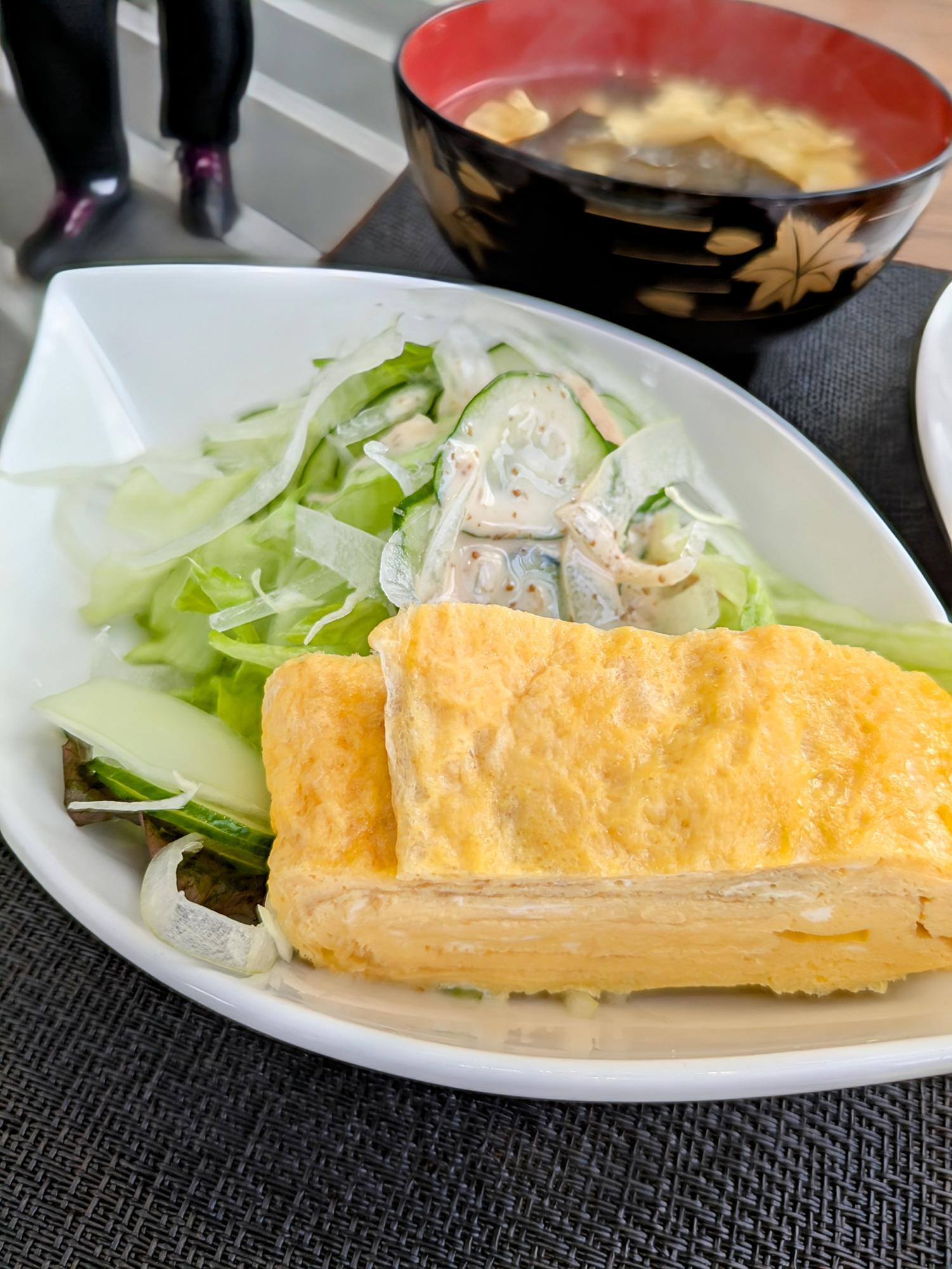 このサラダまた美味しい