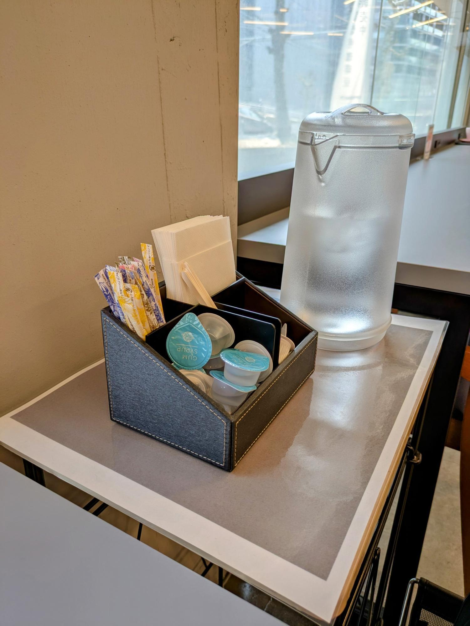 お水のお代わり