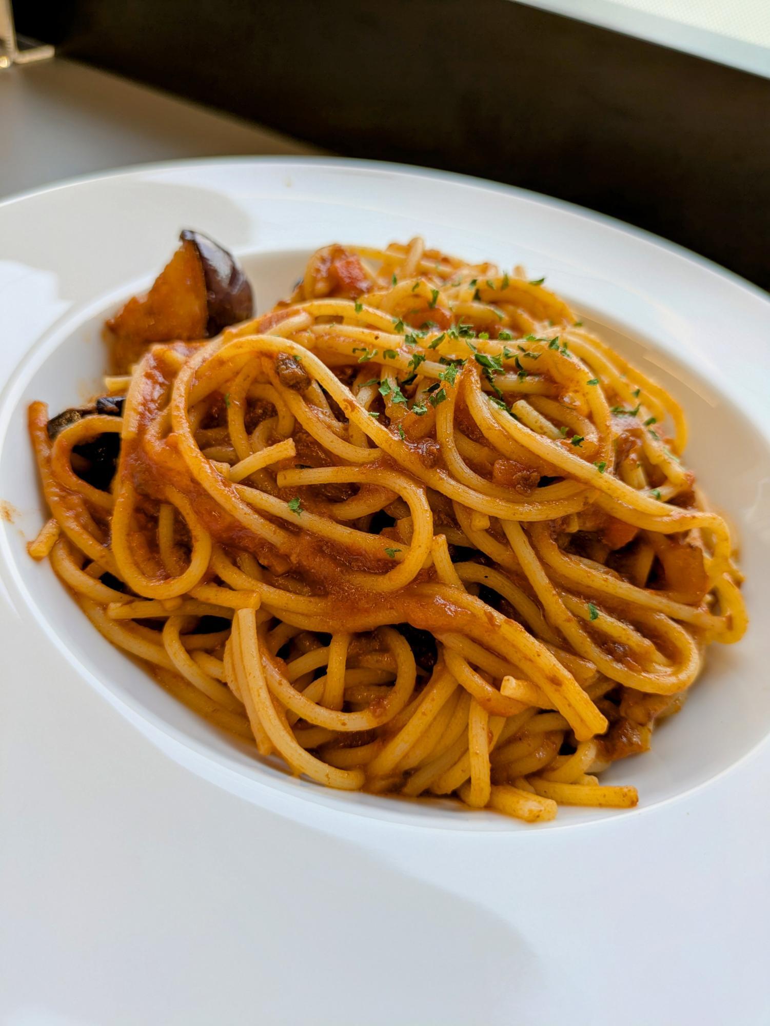 モチモチなパスタ