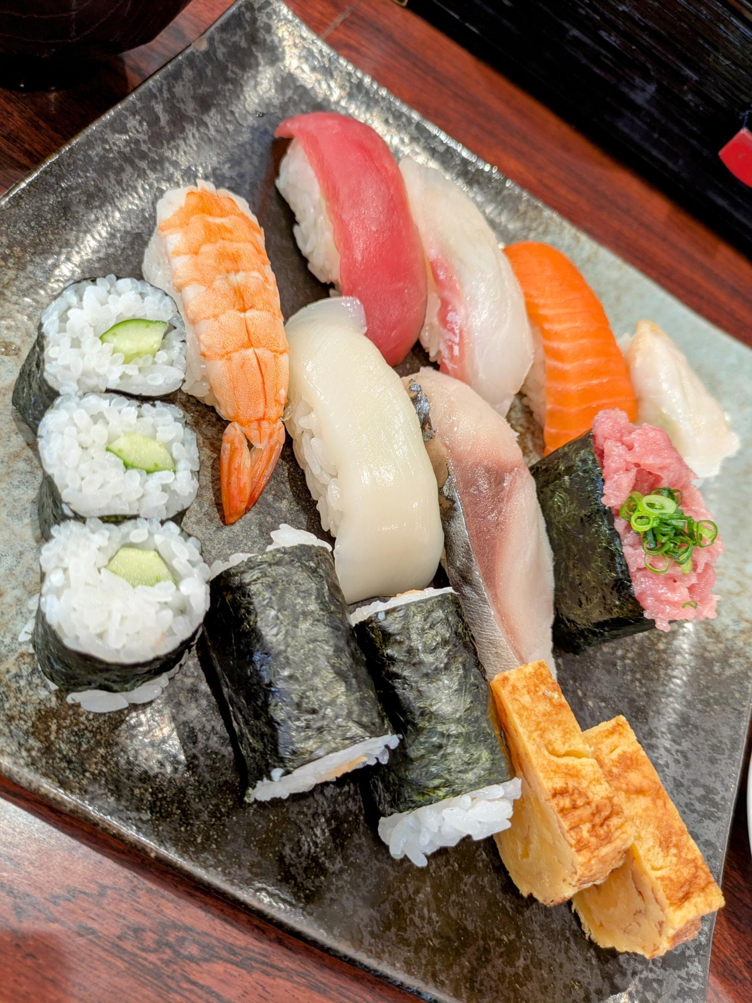 並びも綺麗