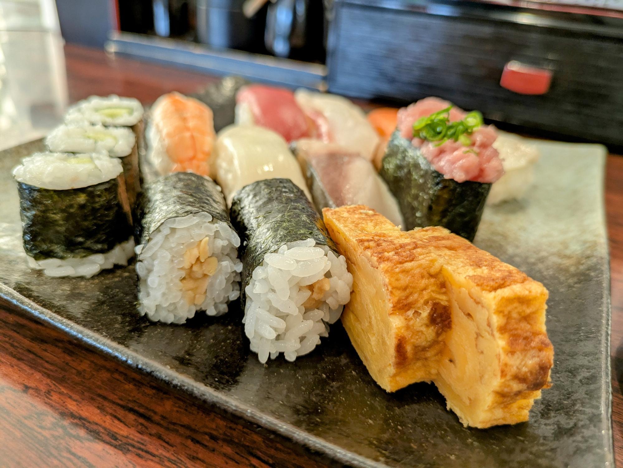 納豆巻やかっぱ巻きも好き