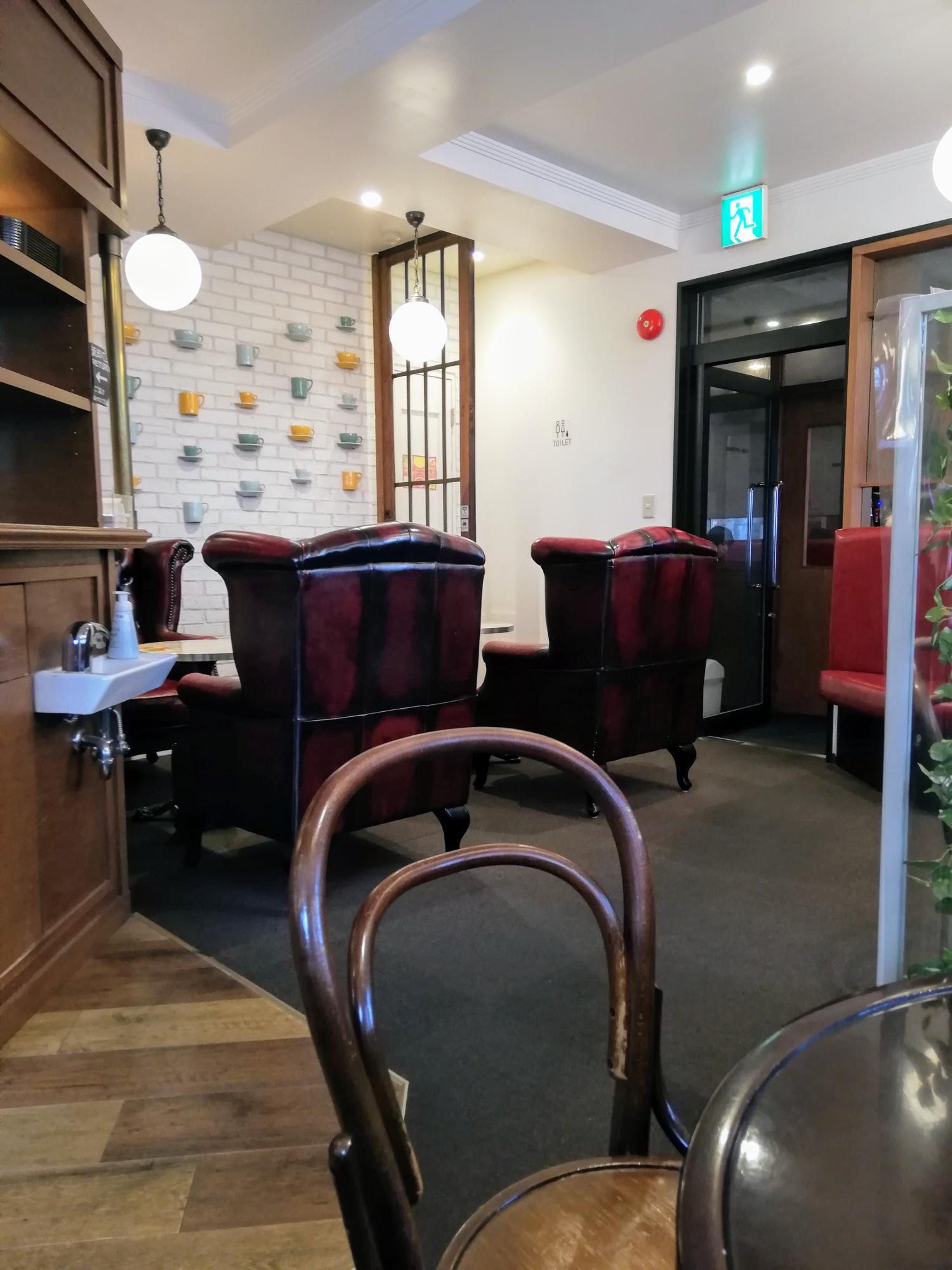 お洒落な店内