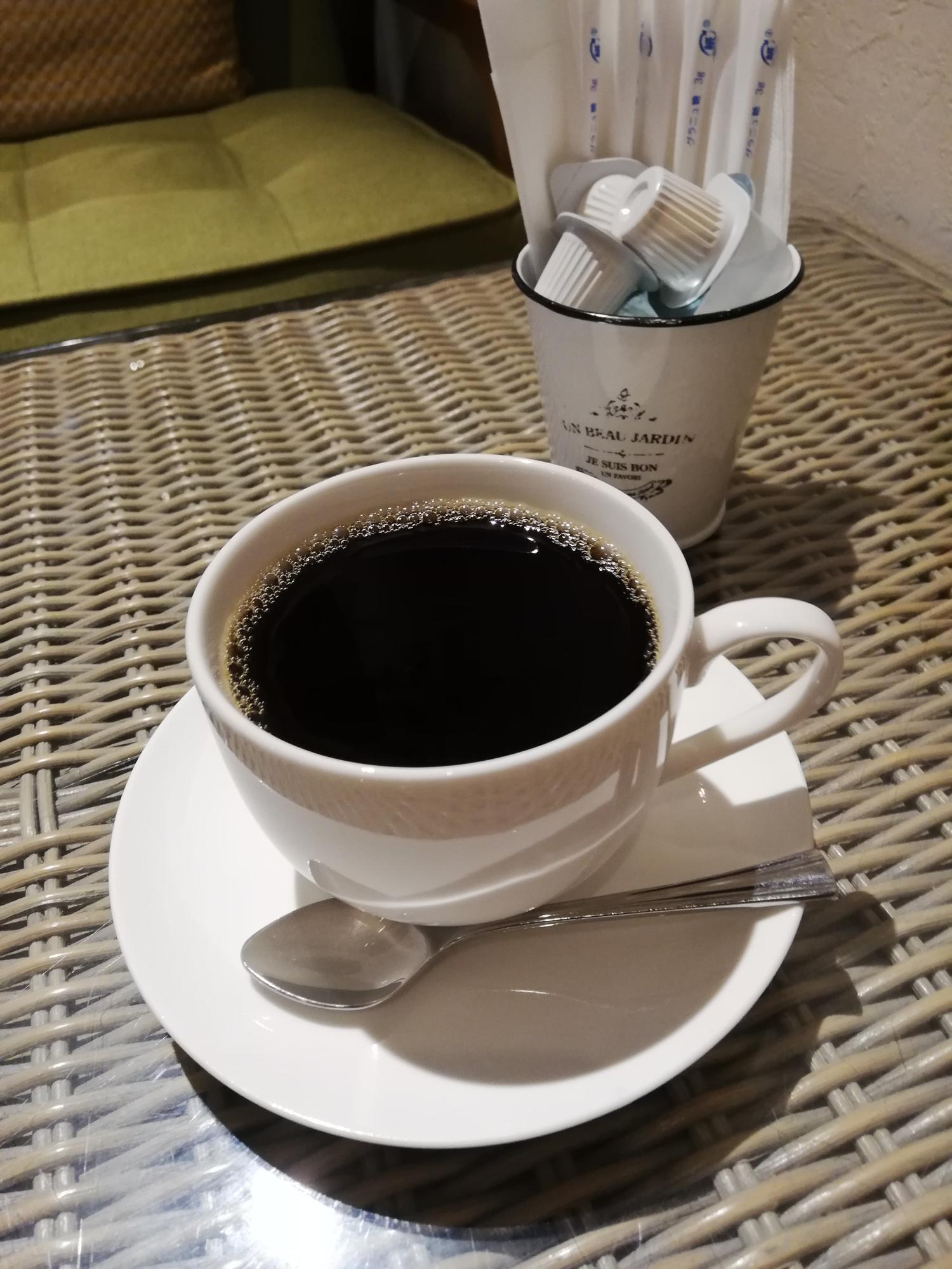 食後のホットコーヒー