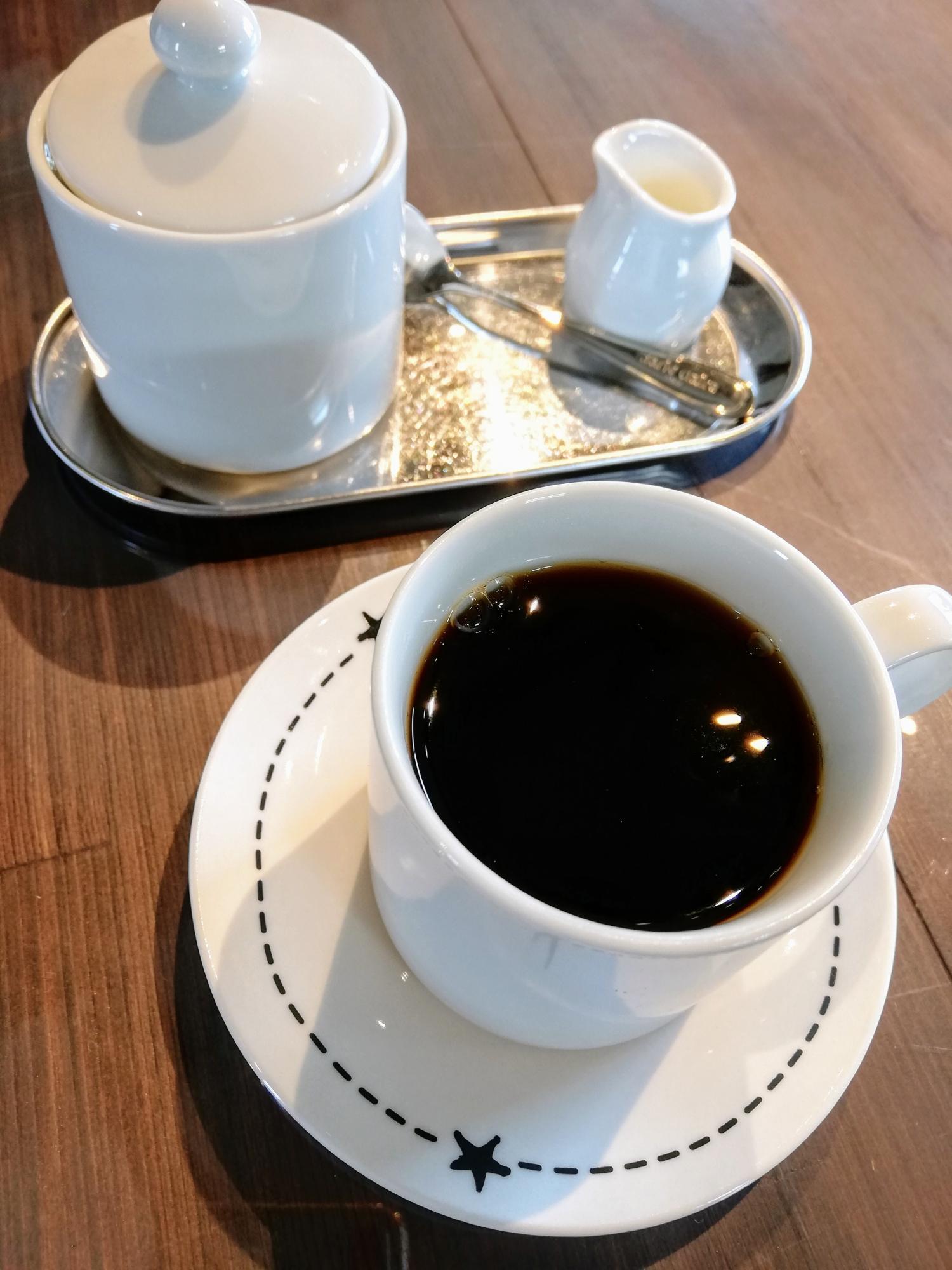 食後のホットコーヒー