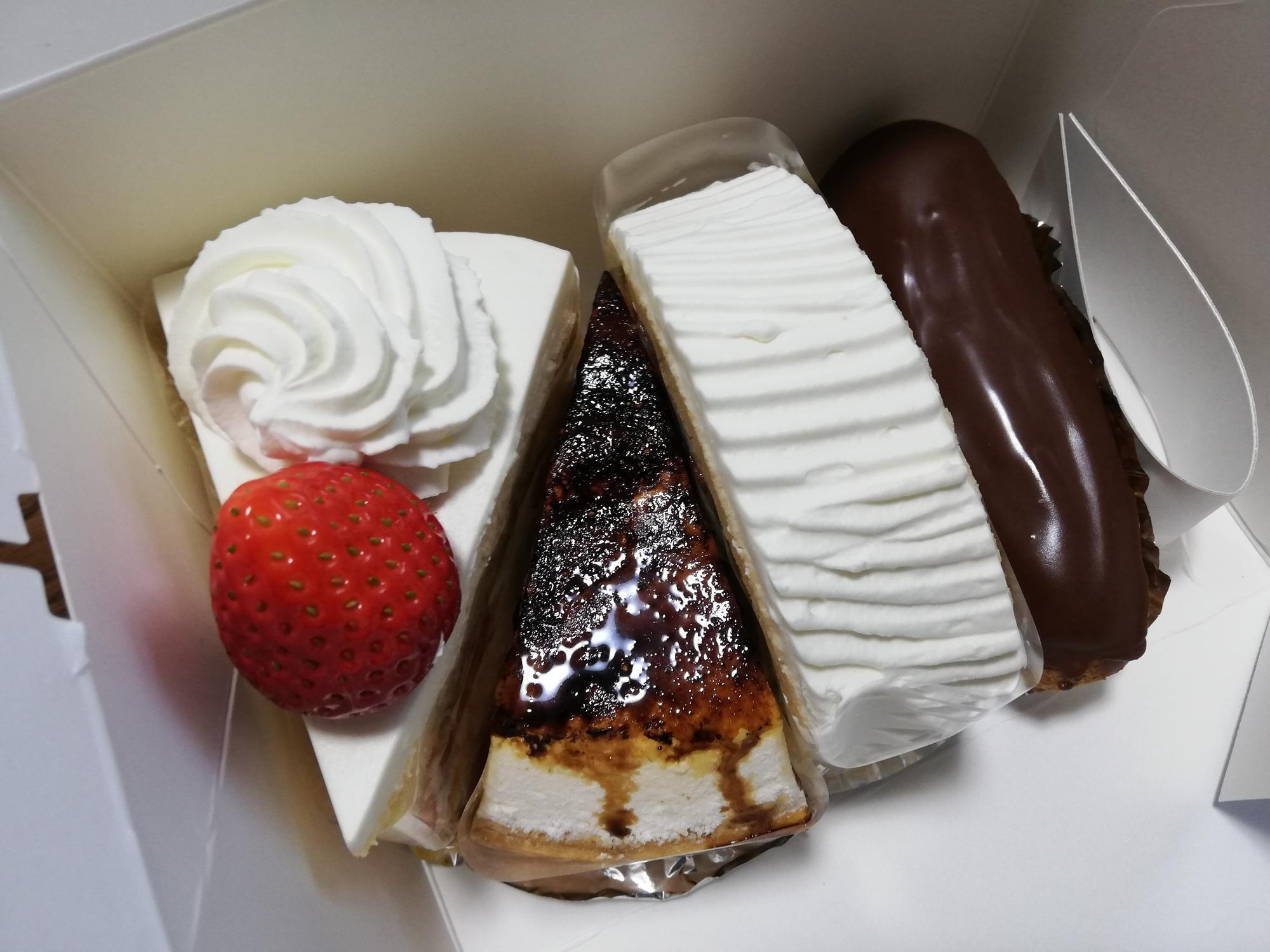 素朴でシンプルなケーキ