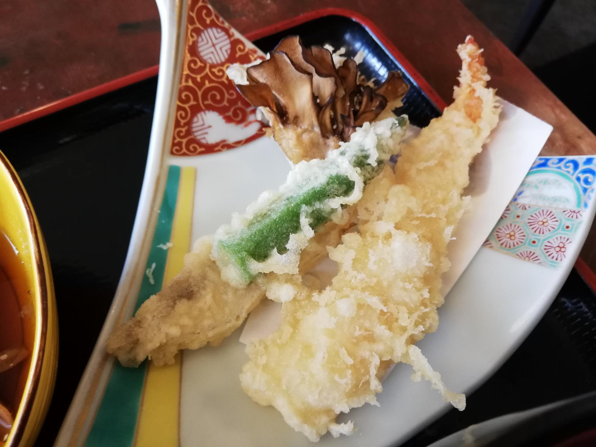 サクサクの天ぷら