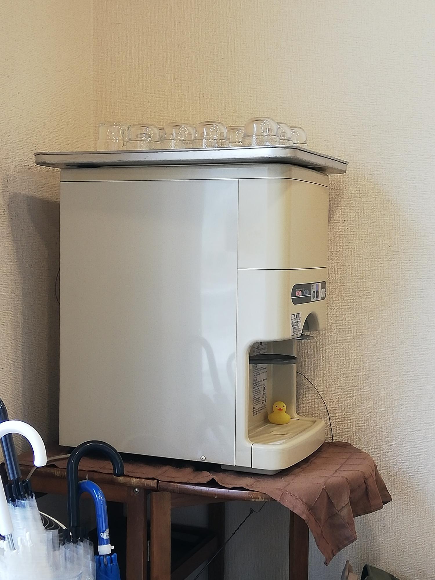 セルフサービスのお水