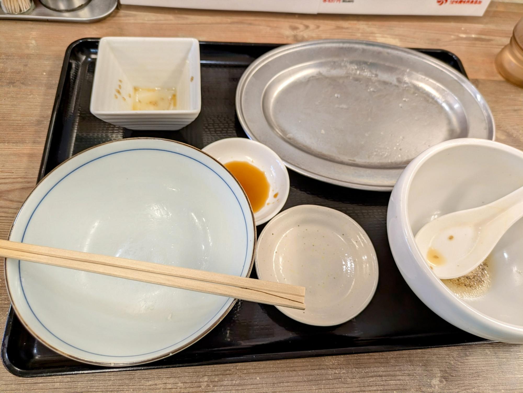 ペロリと完食