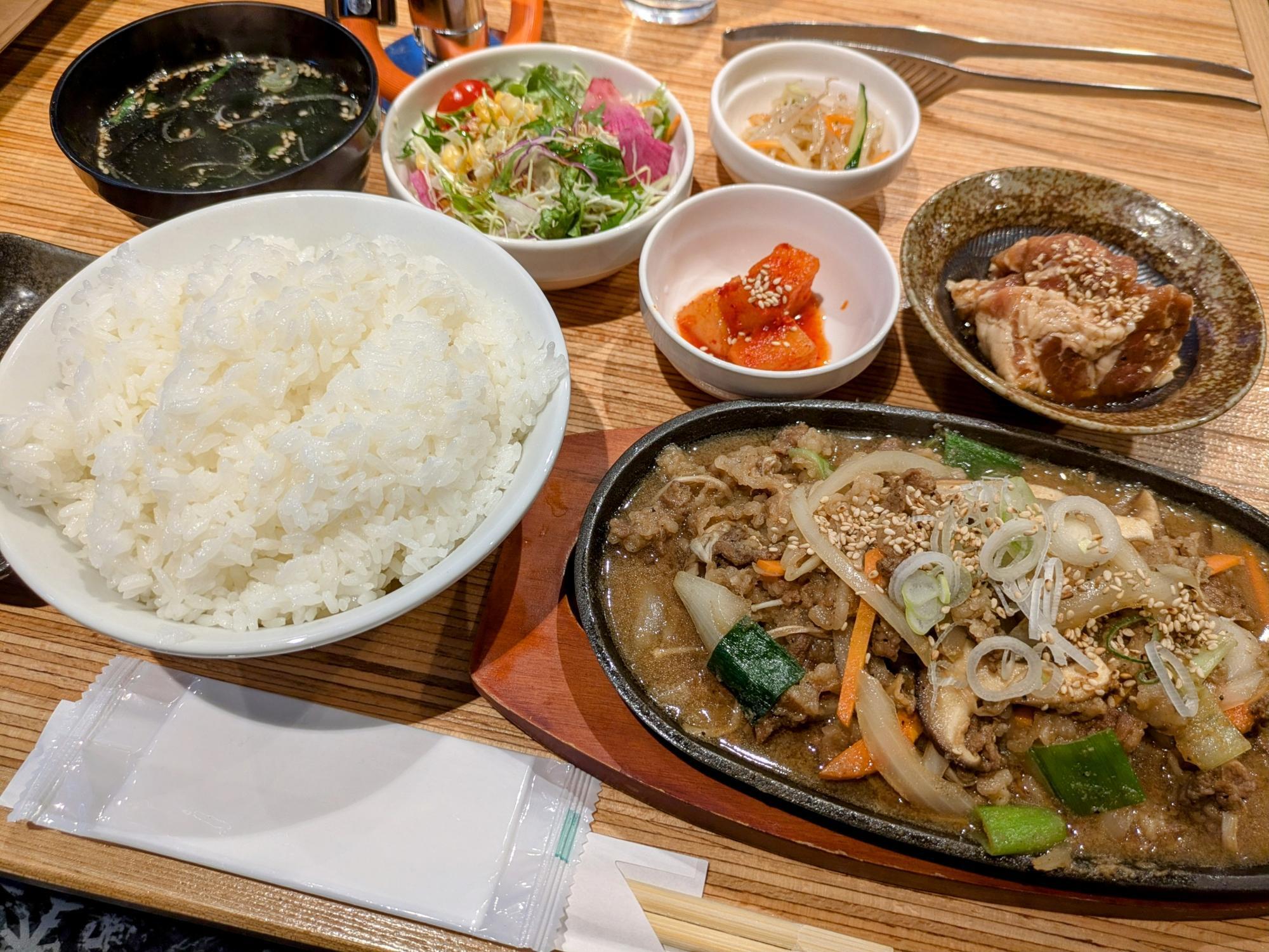 これは贅沢なランチ