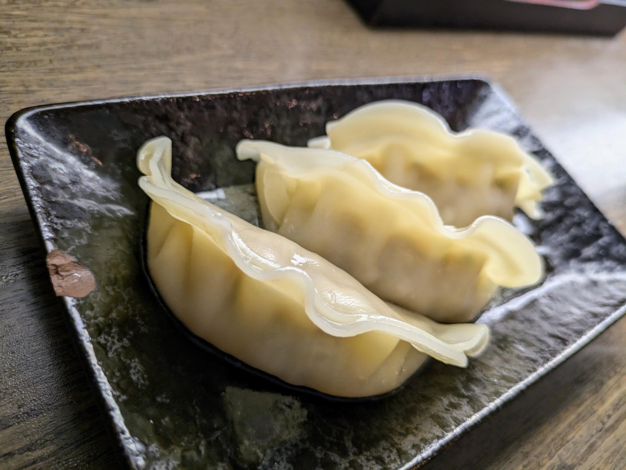 豚餃子も忘れずに