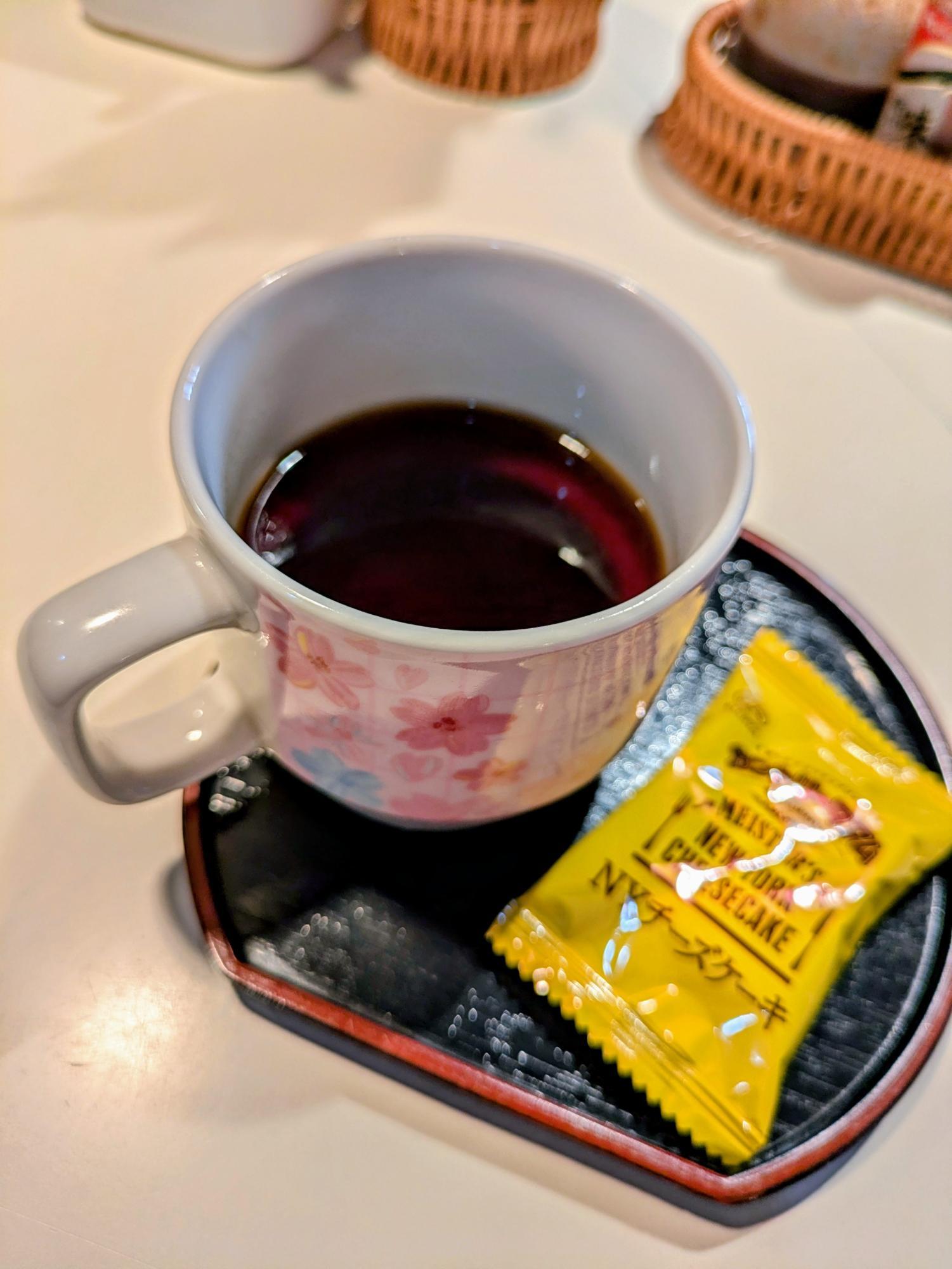 食後のコーヒー