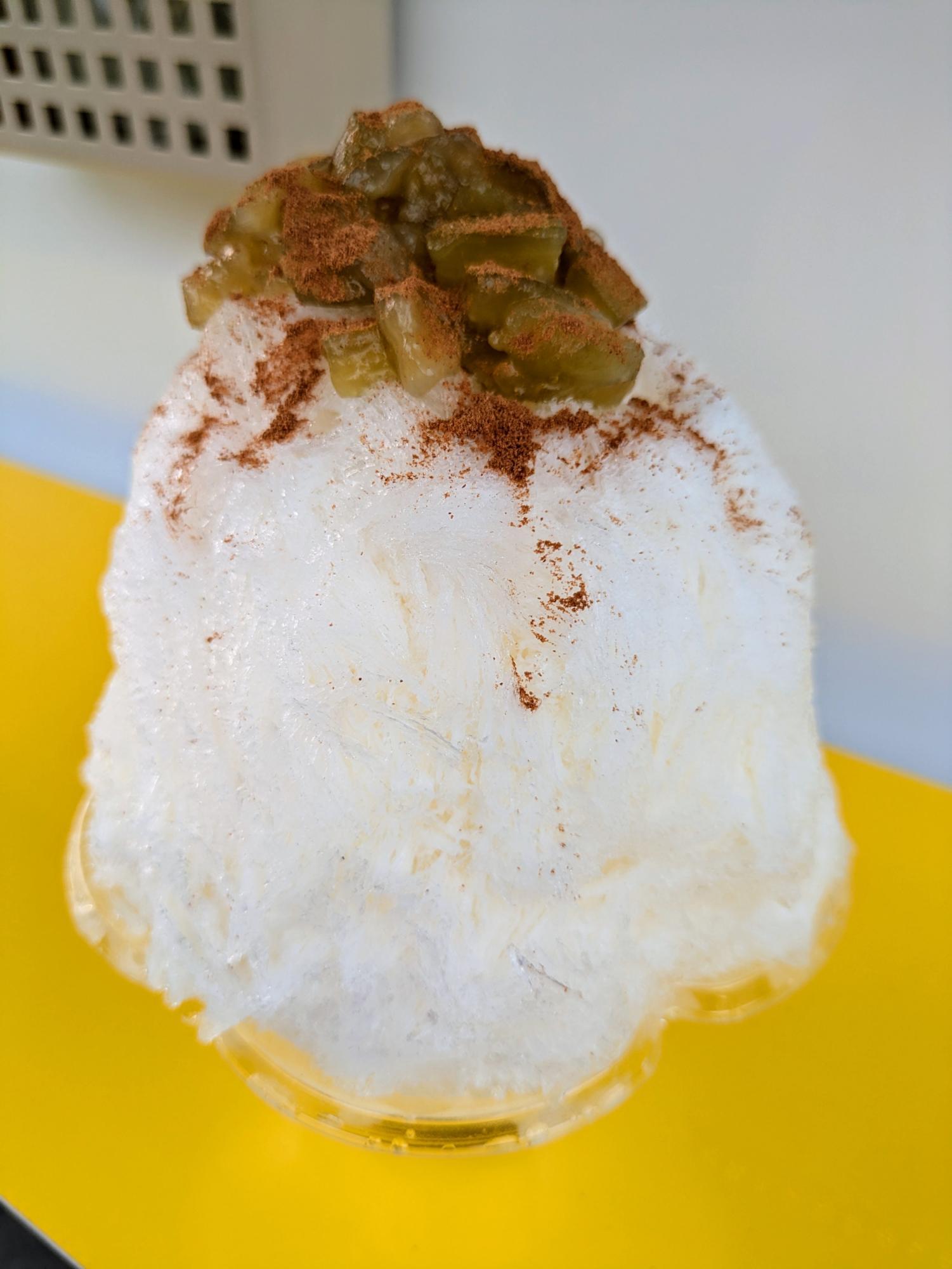 なすシナモン氷