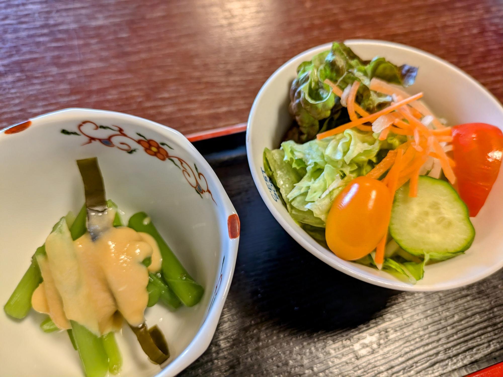 サラダと副菜