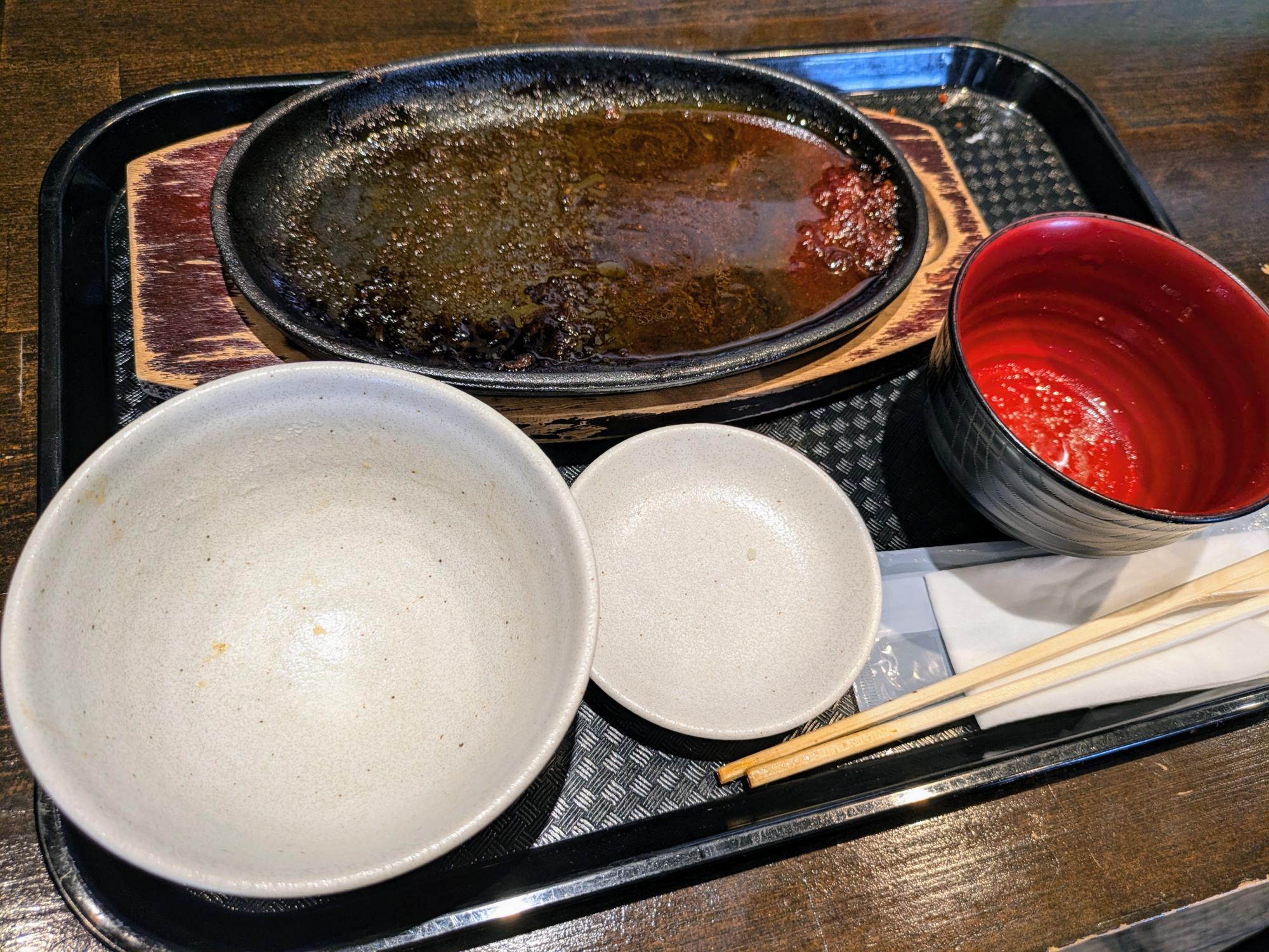 本日も綺麗に完食