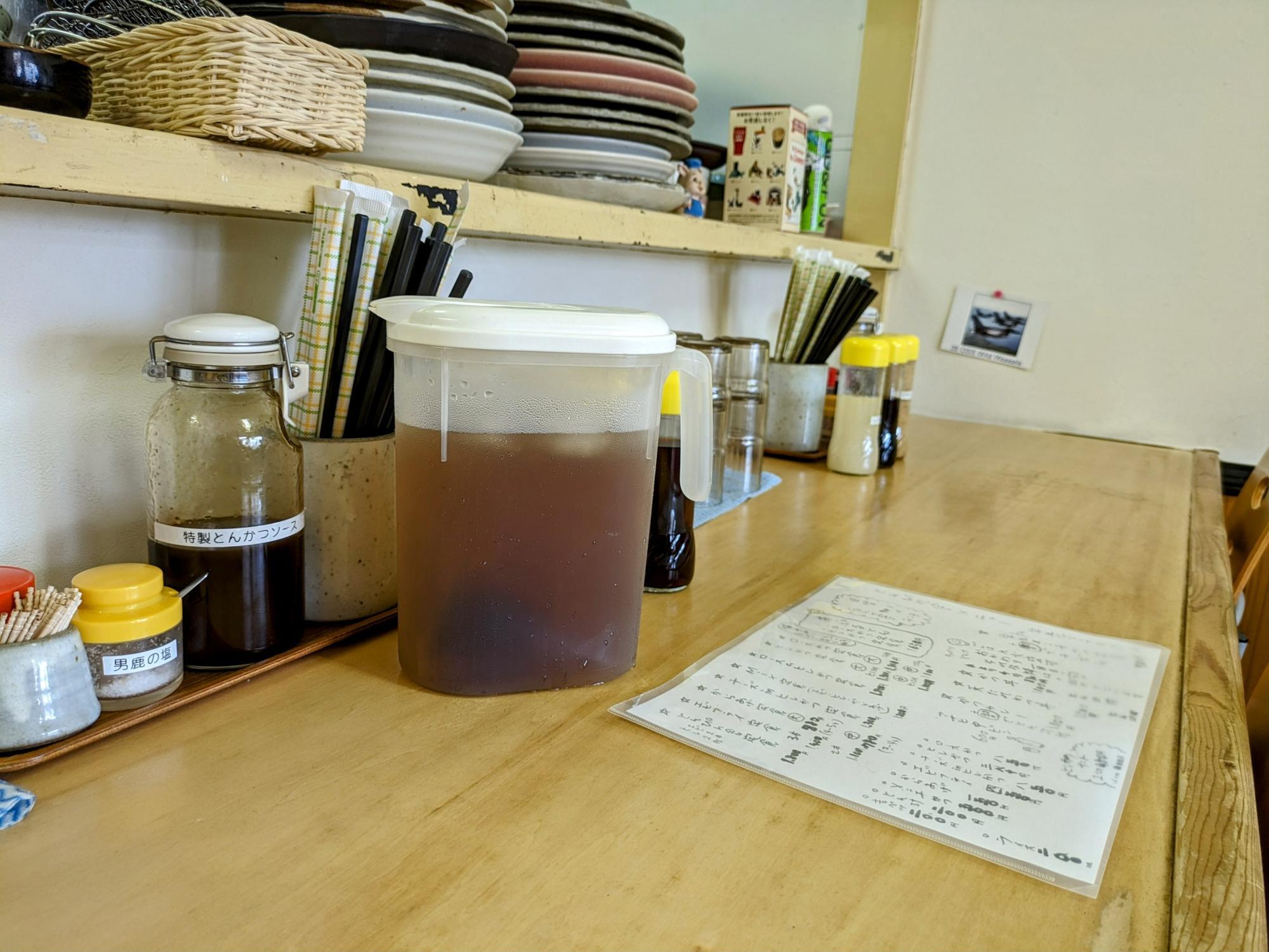 カウンター席