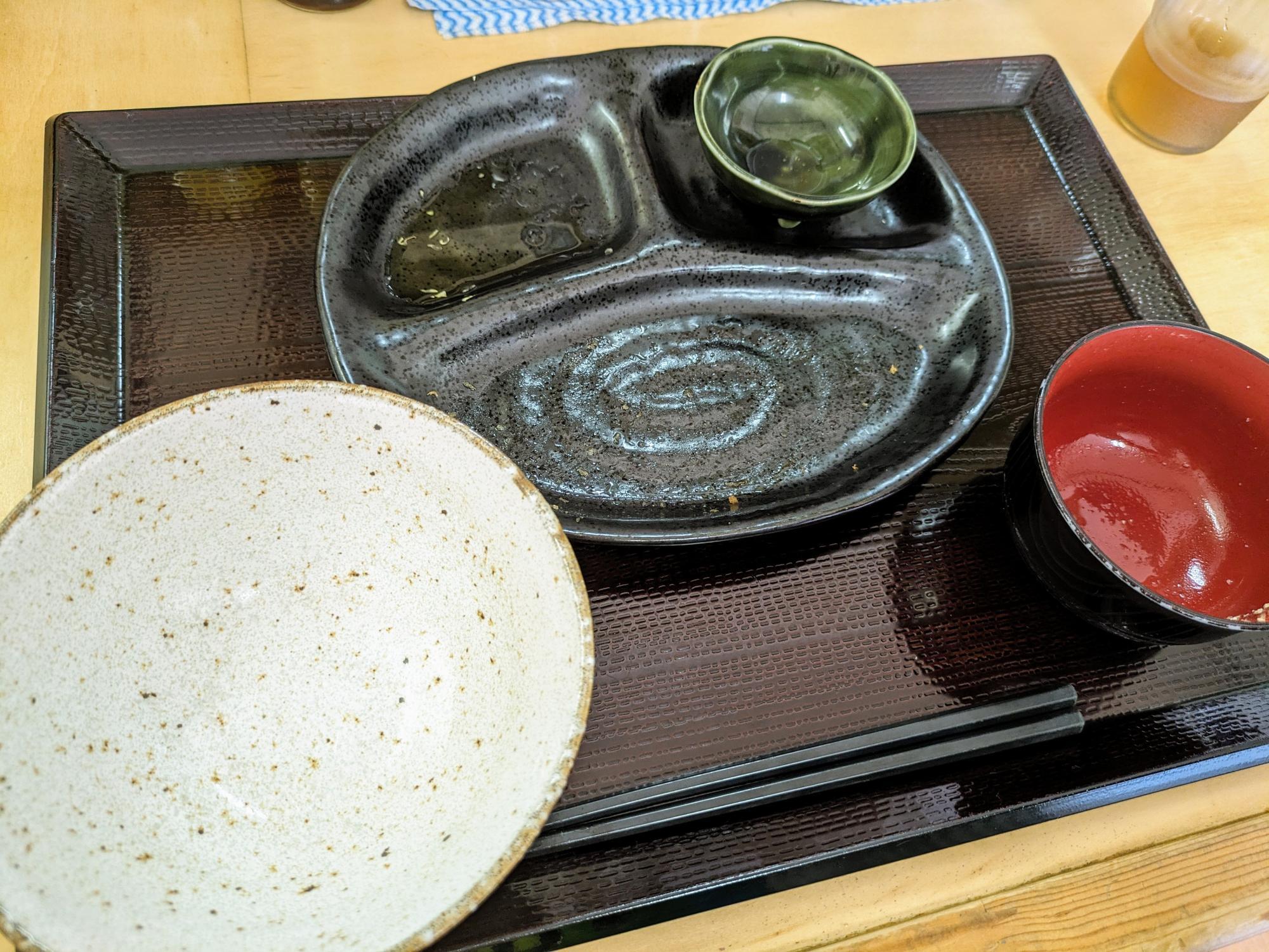 綺麗に完食