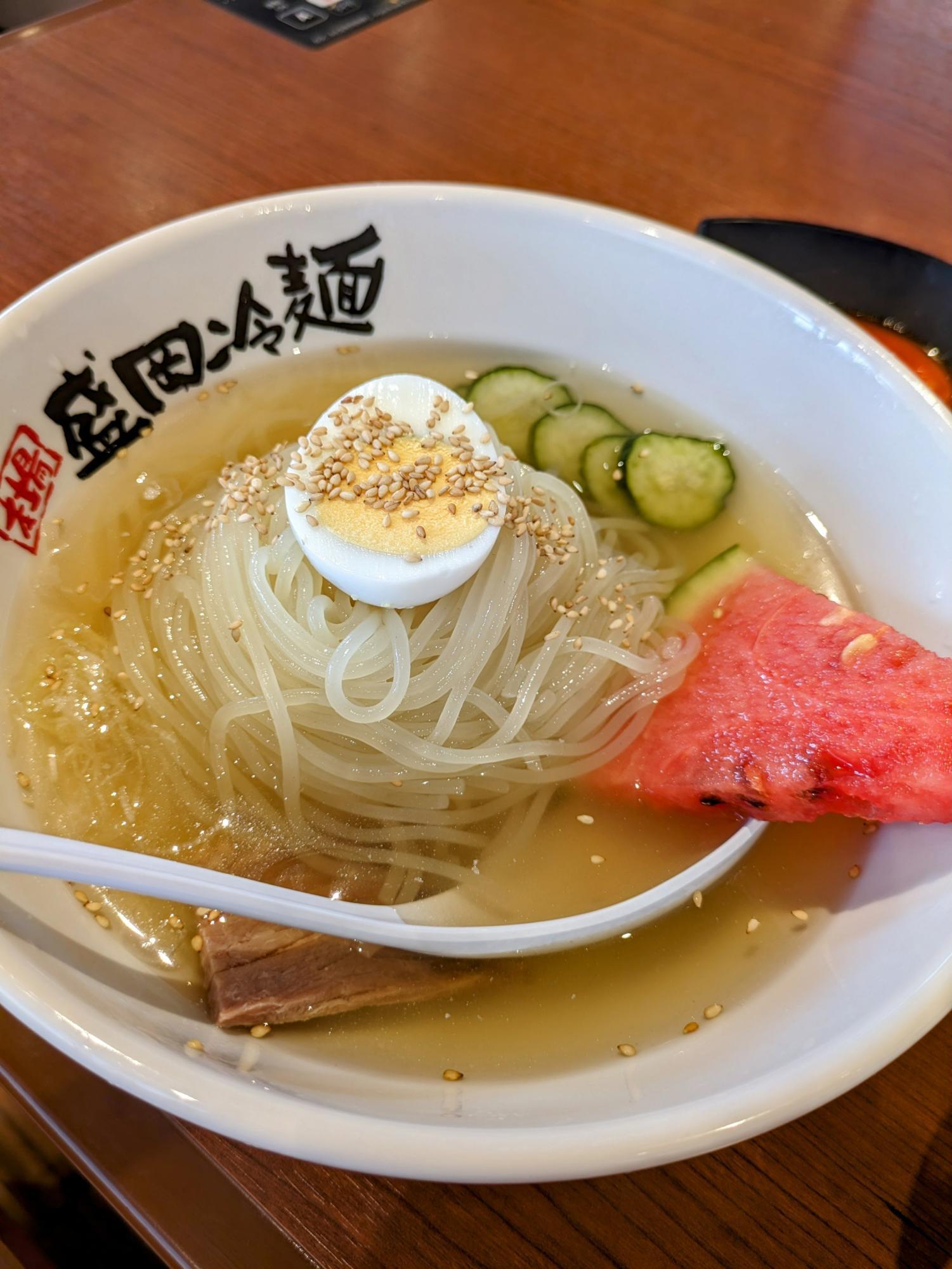 盛岡冷麺もきました