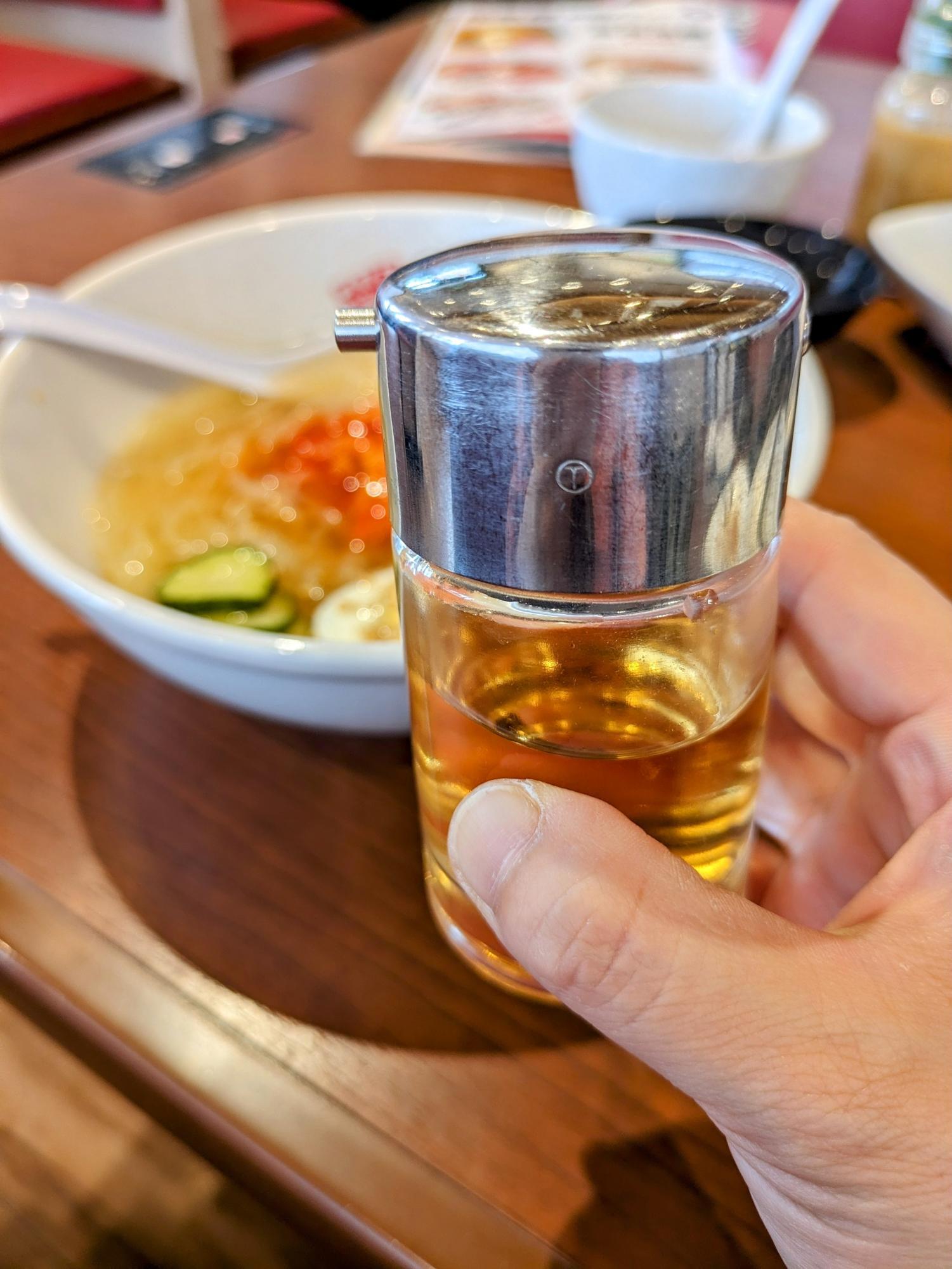 お酢も投入