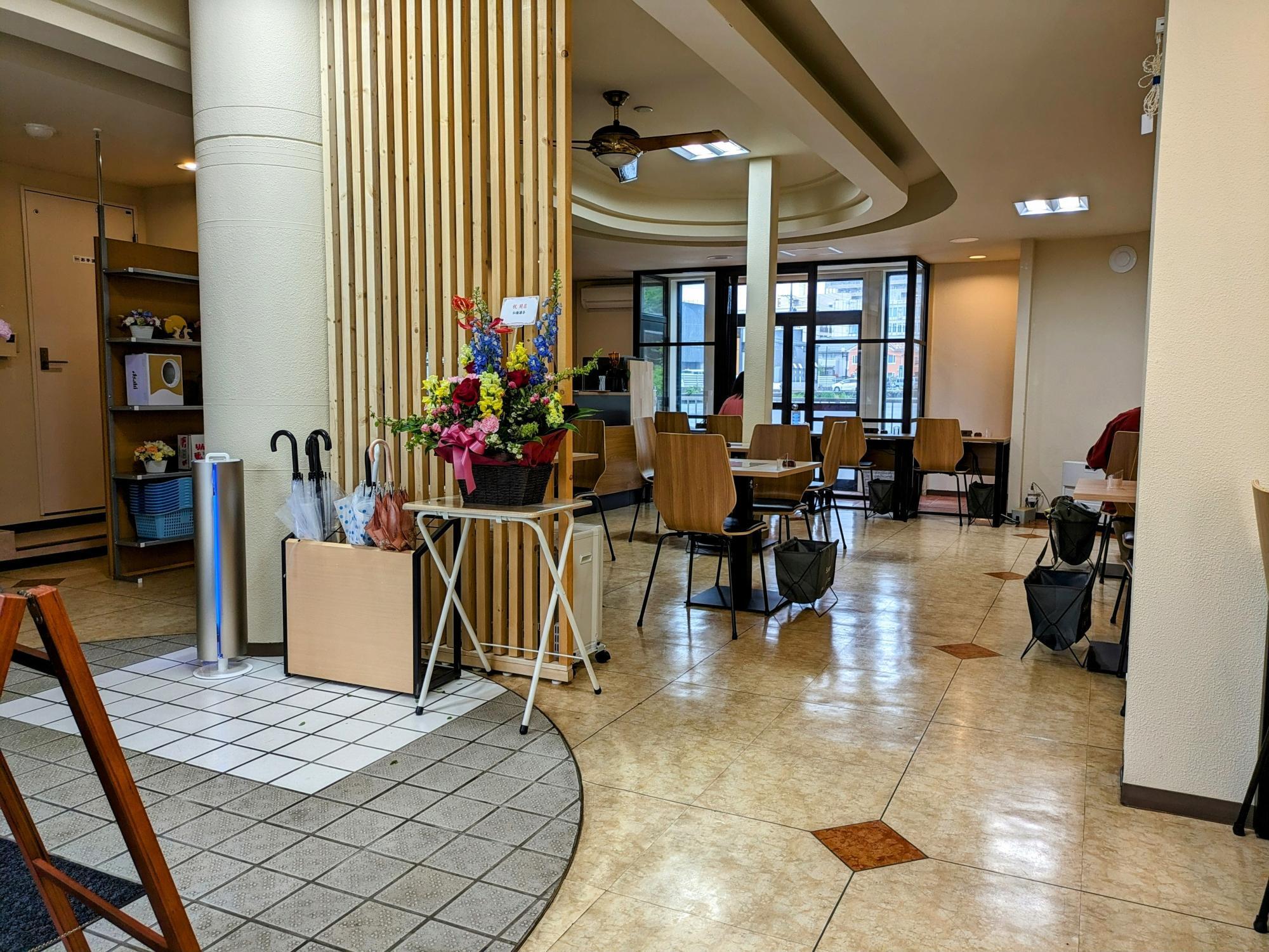 綺麗な店内