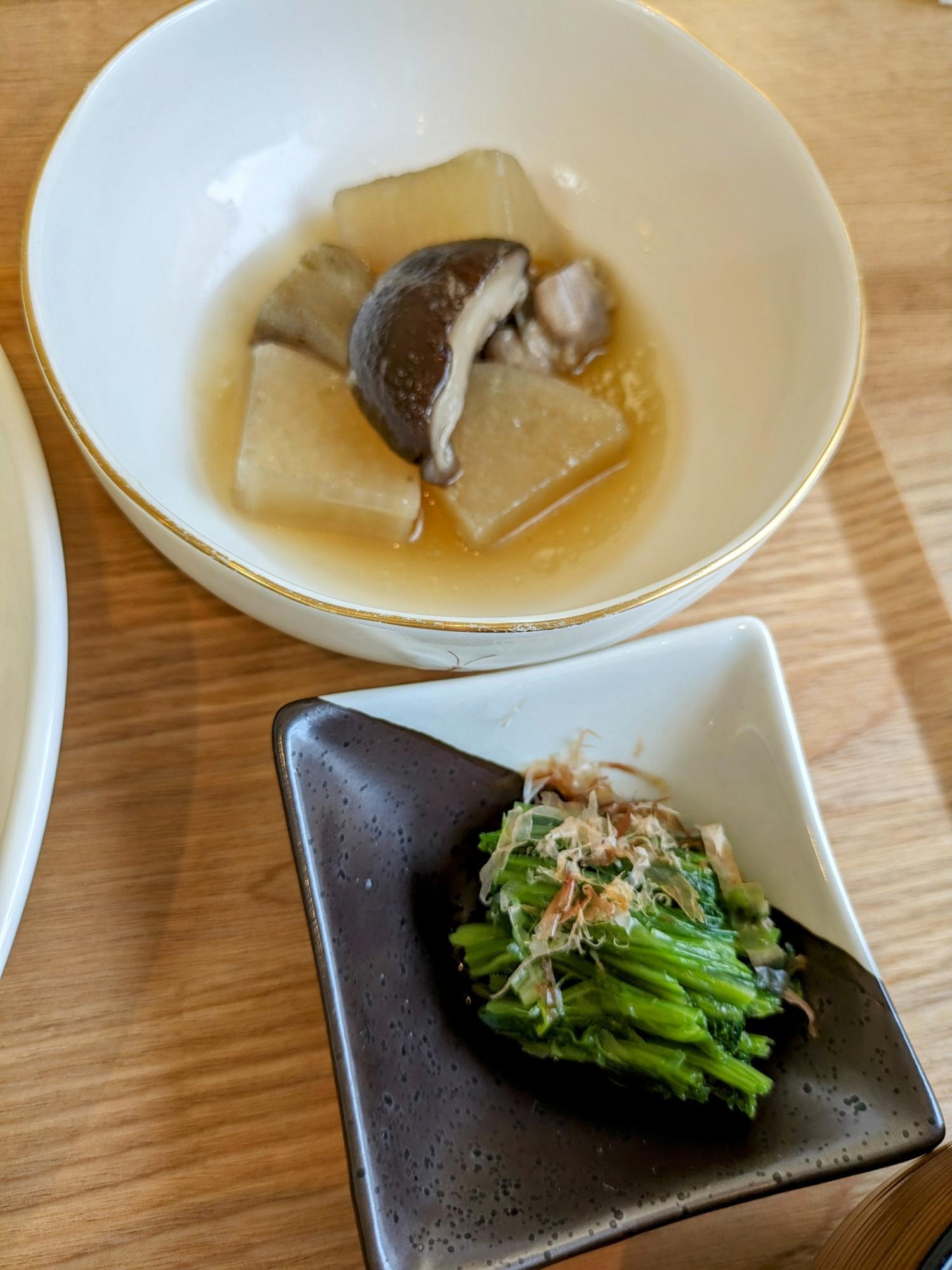 煮物とおひたし