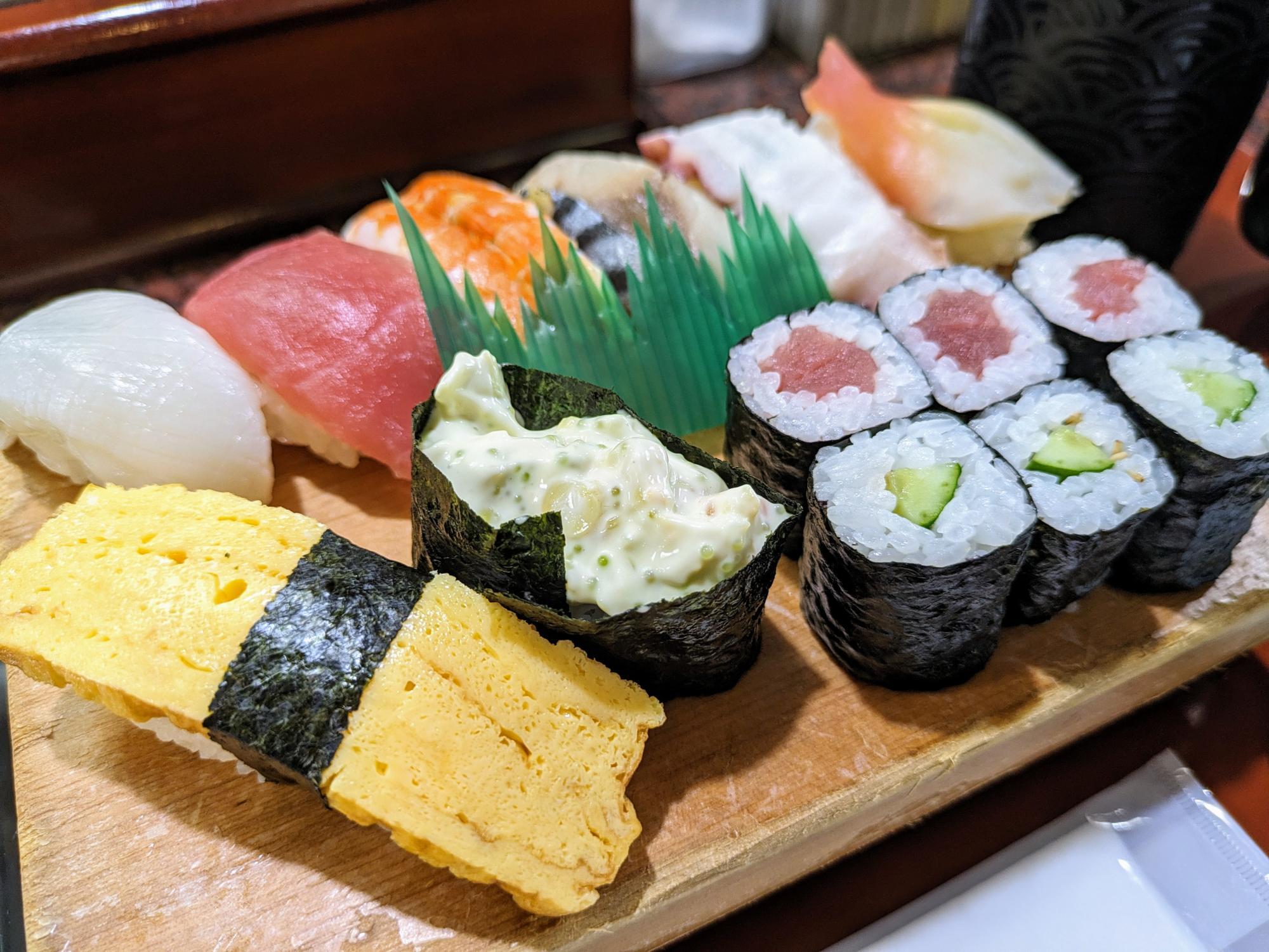 ネタとシャリが輝いてる…