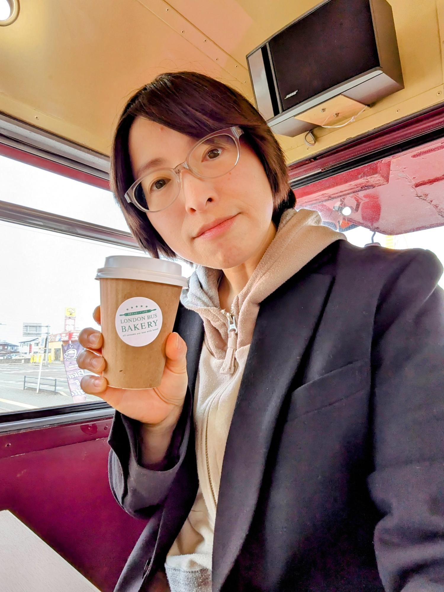 淹れたてコーヒー