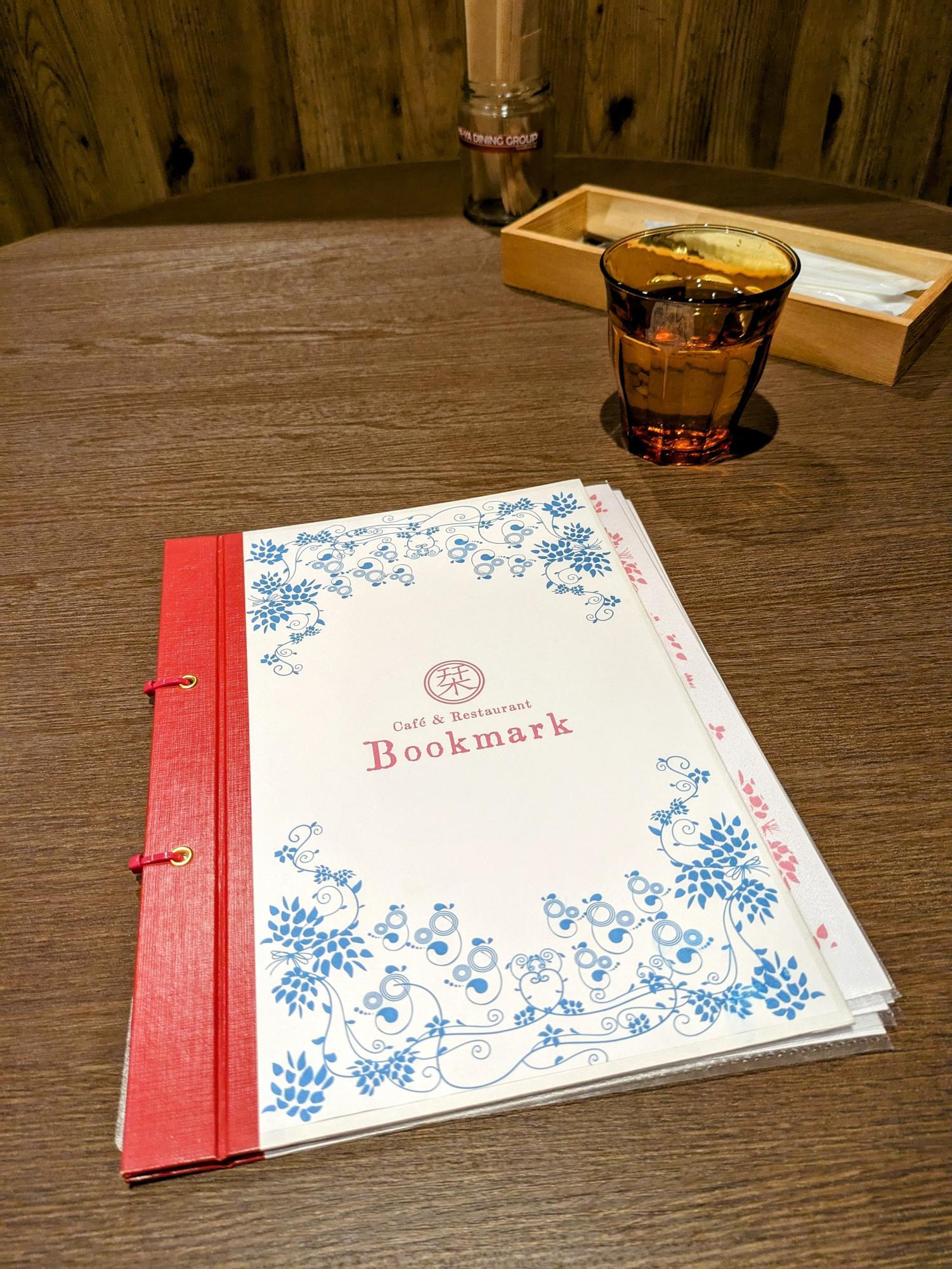 メニュー表も可愛い