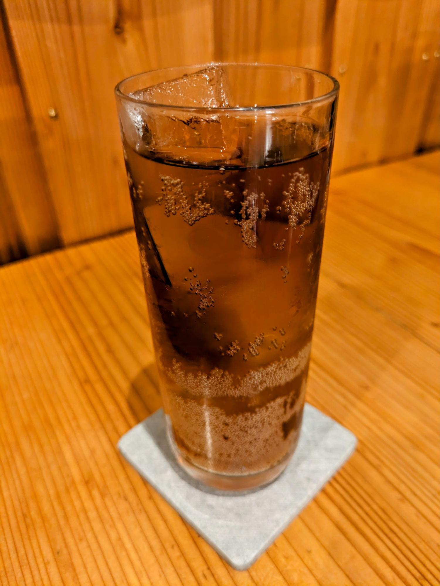 先ずはジンジャエール辛口で乾杯