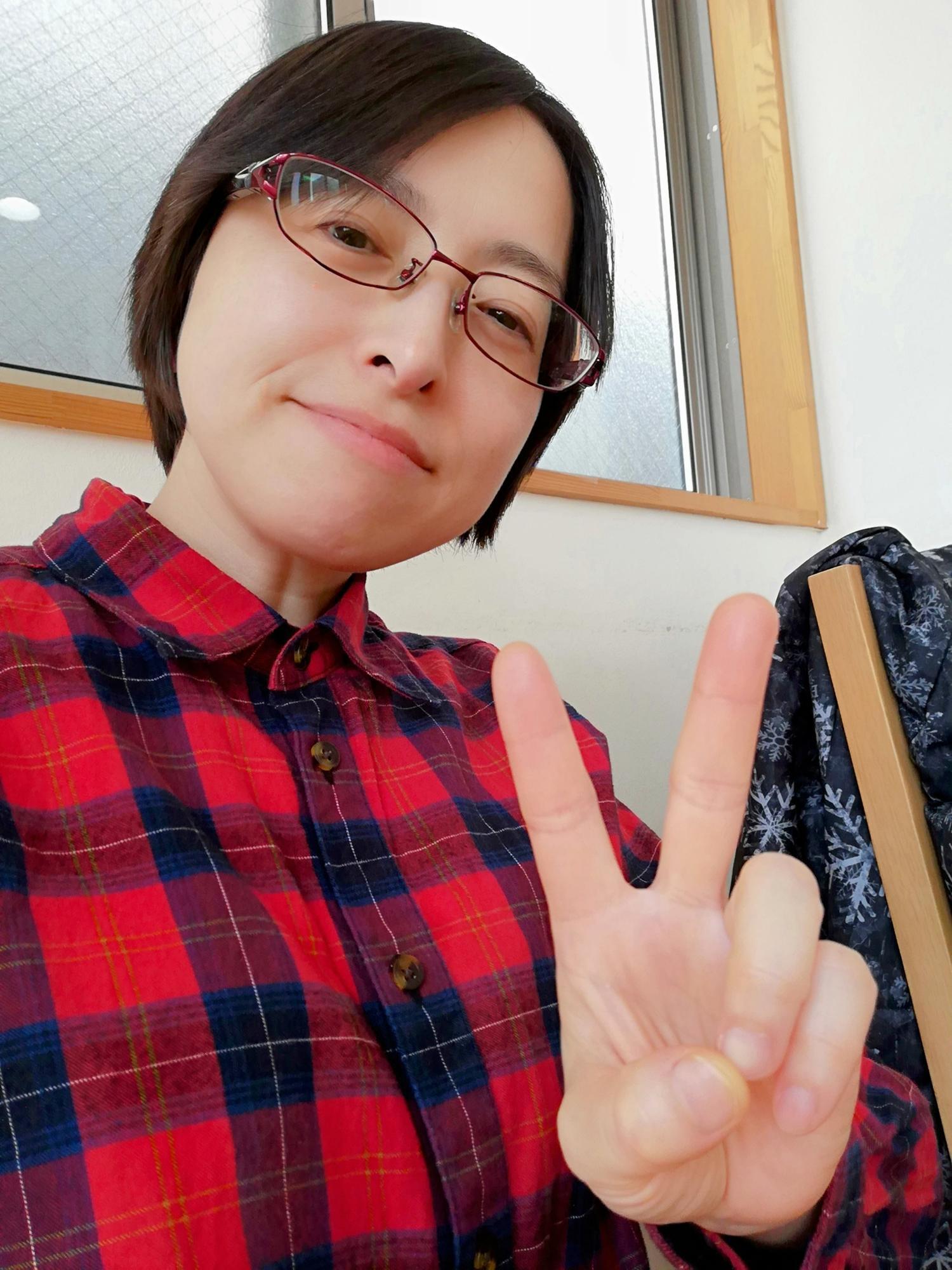 大満足でピース