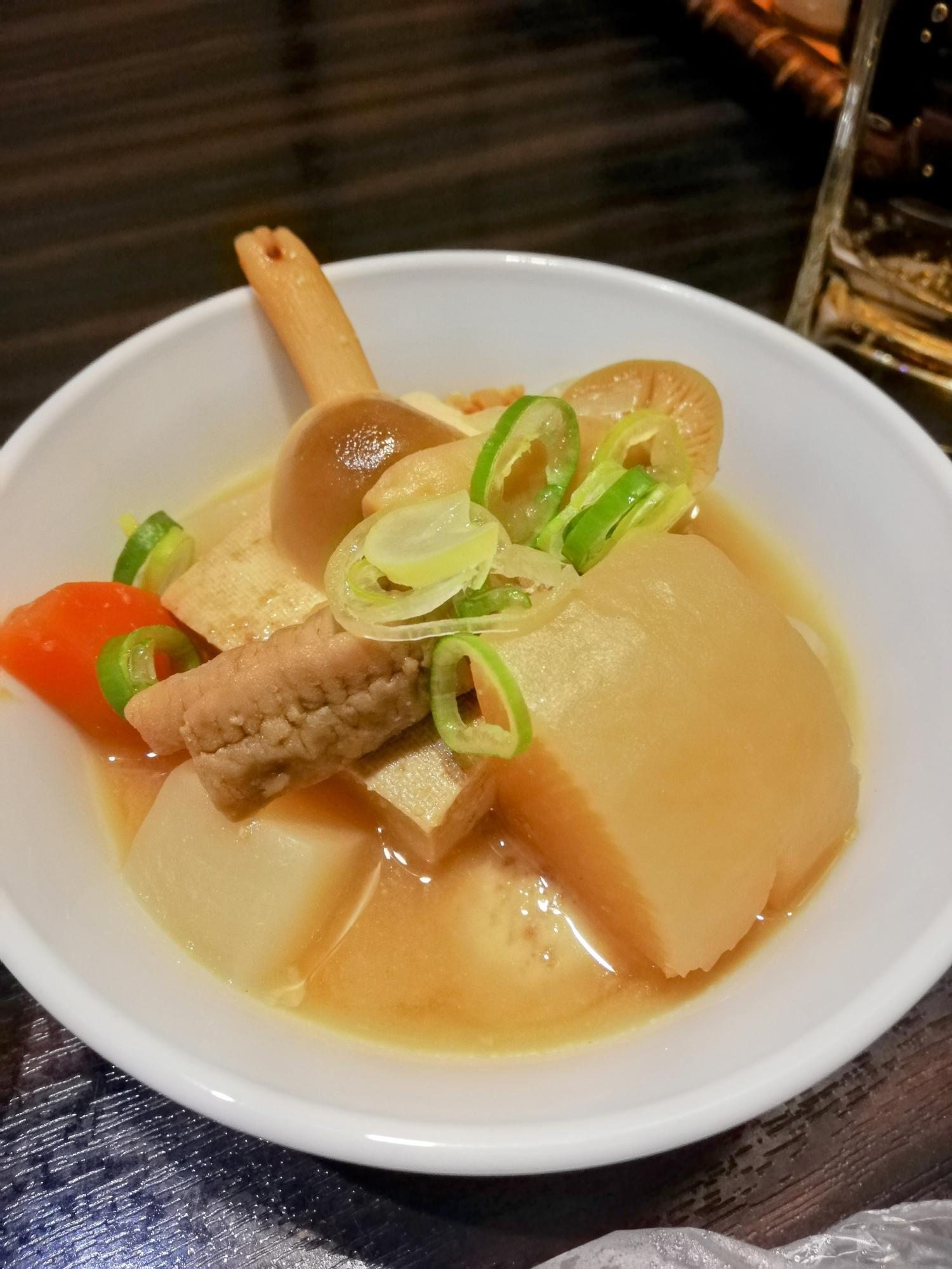 盛り付けも美しい