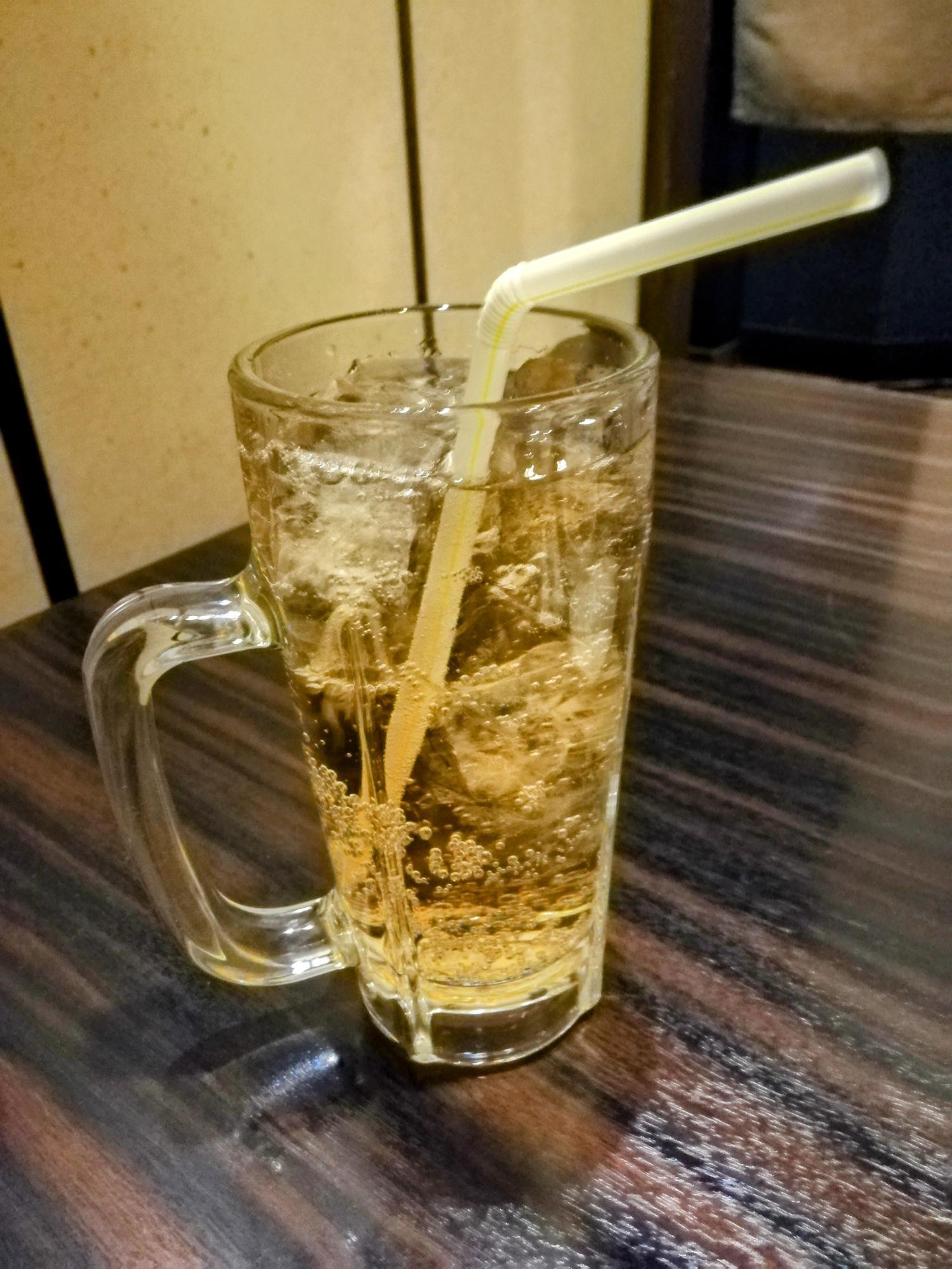 やっぱりジンジャーエールだな