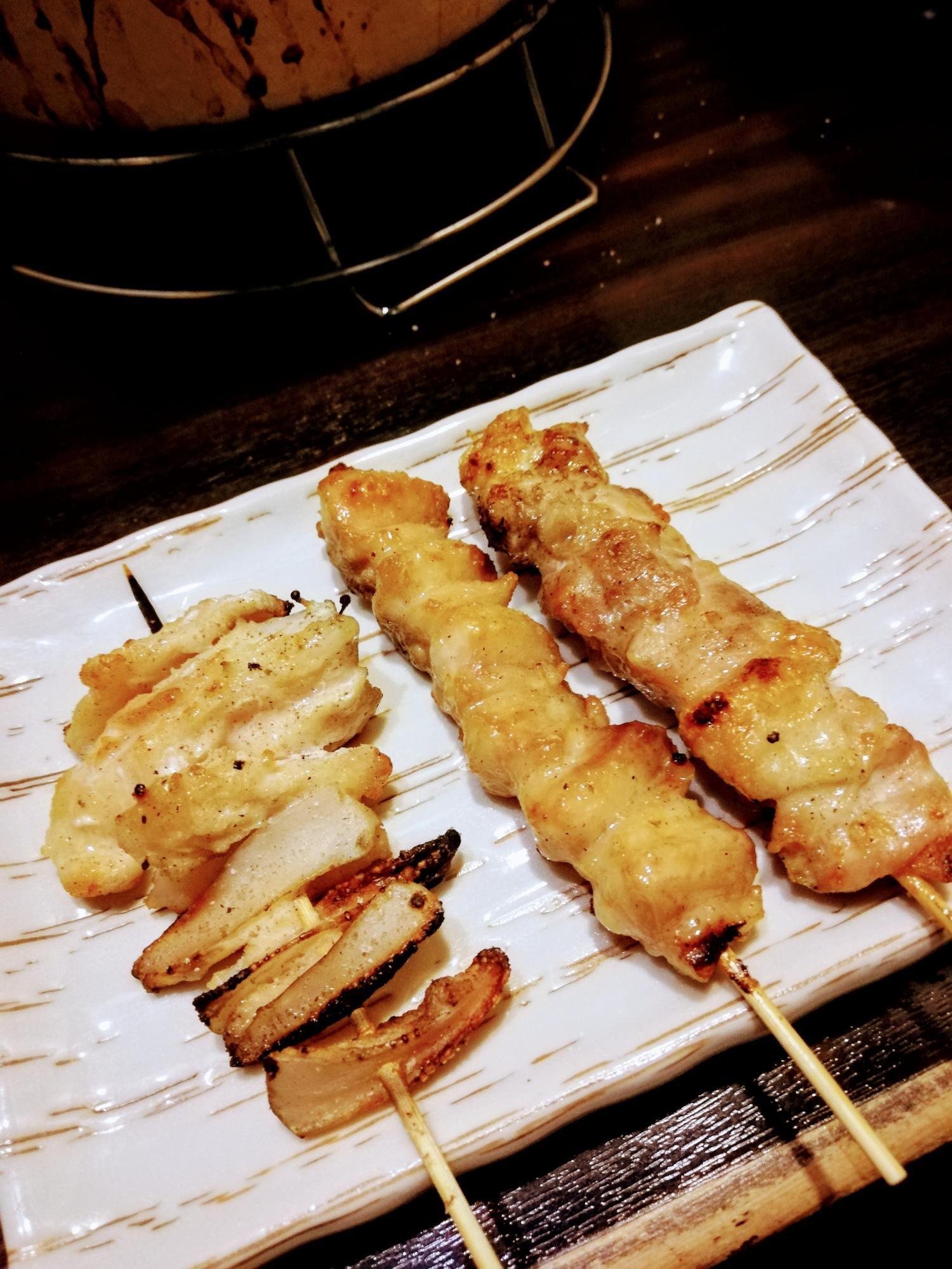 串焼きもきました♪
