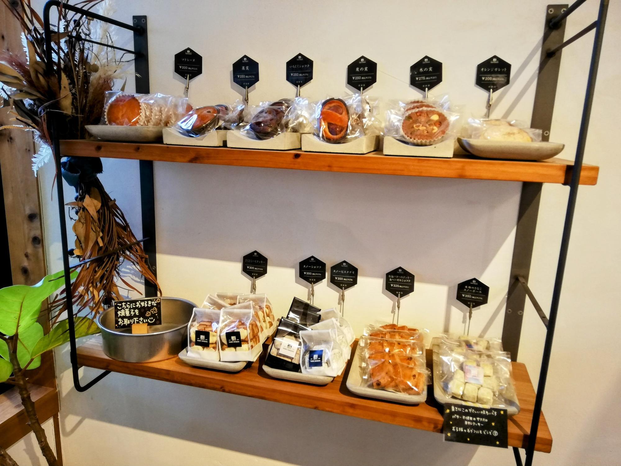 焼き菓子コーナー