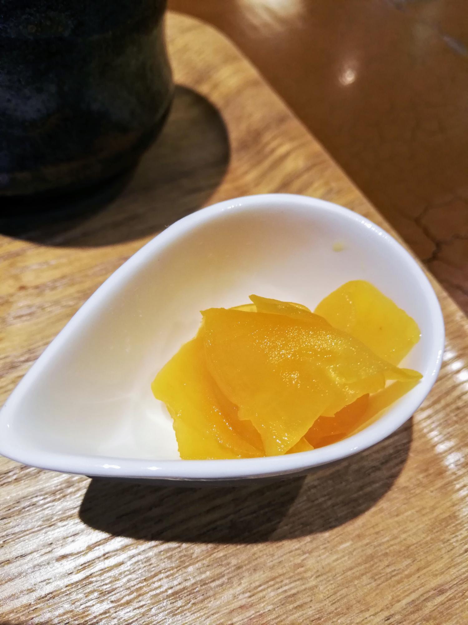 箸休めのしば漬け