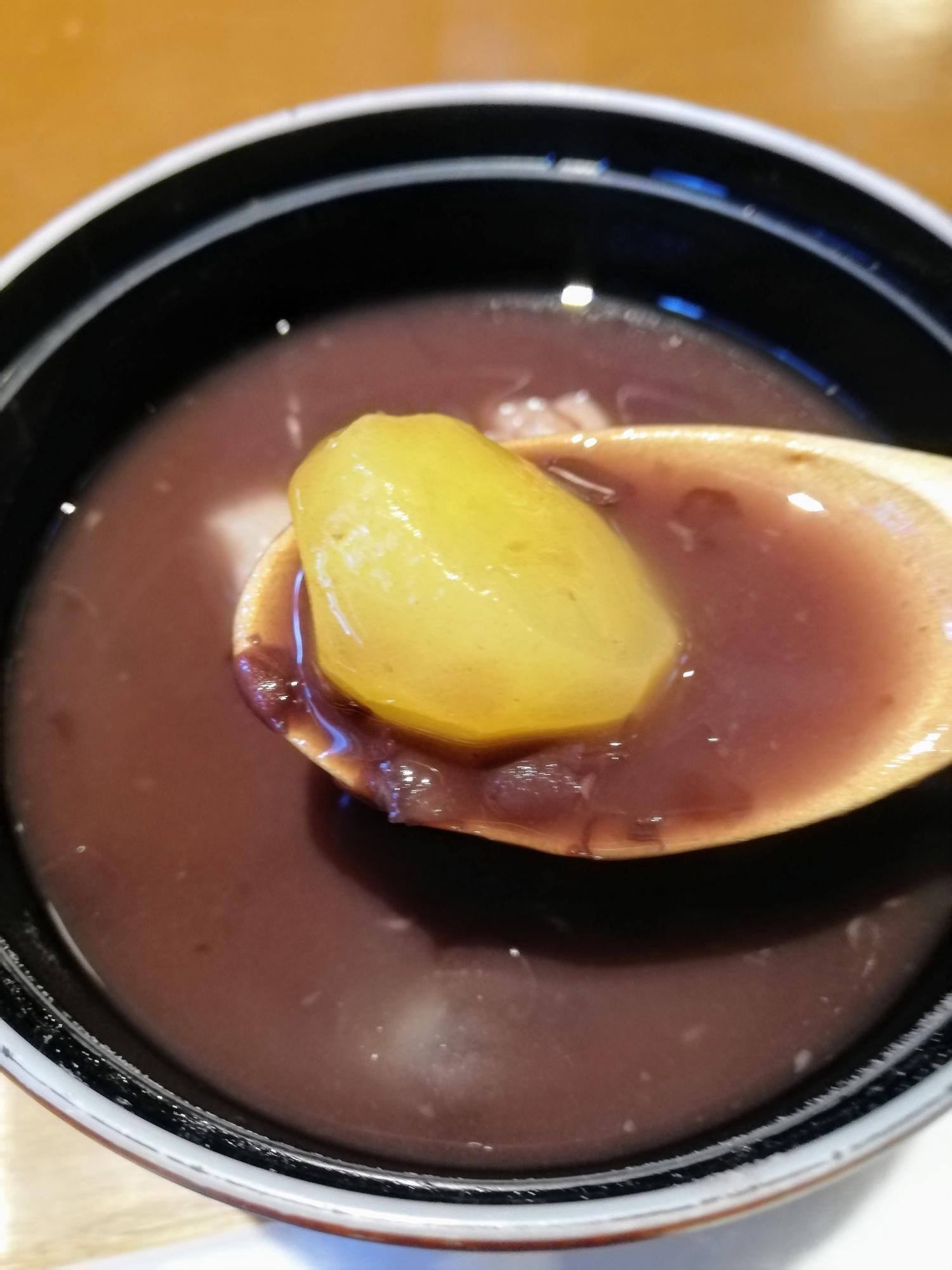 栗もホクホクで美味しかった