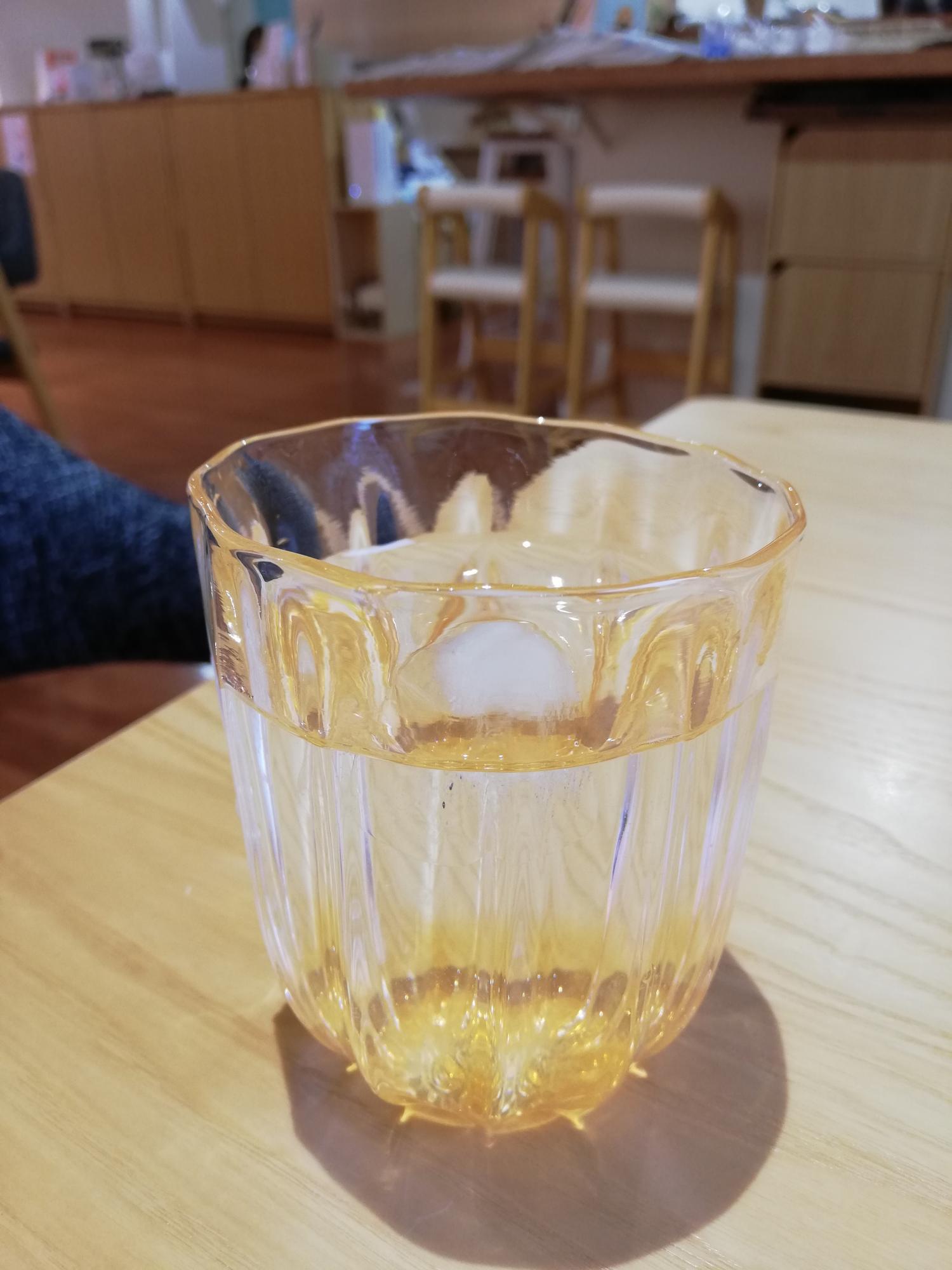 水も澄んでます